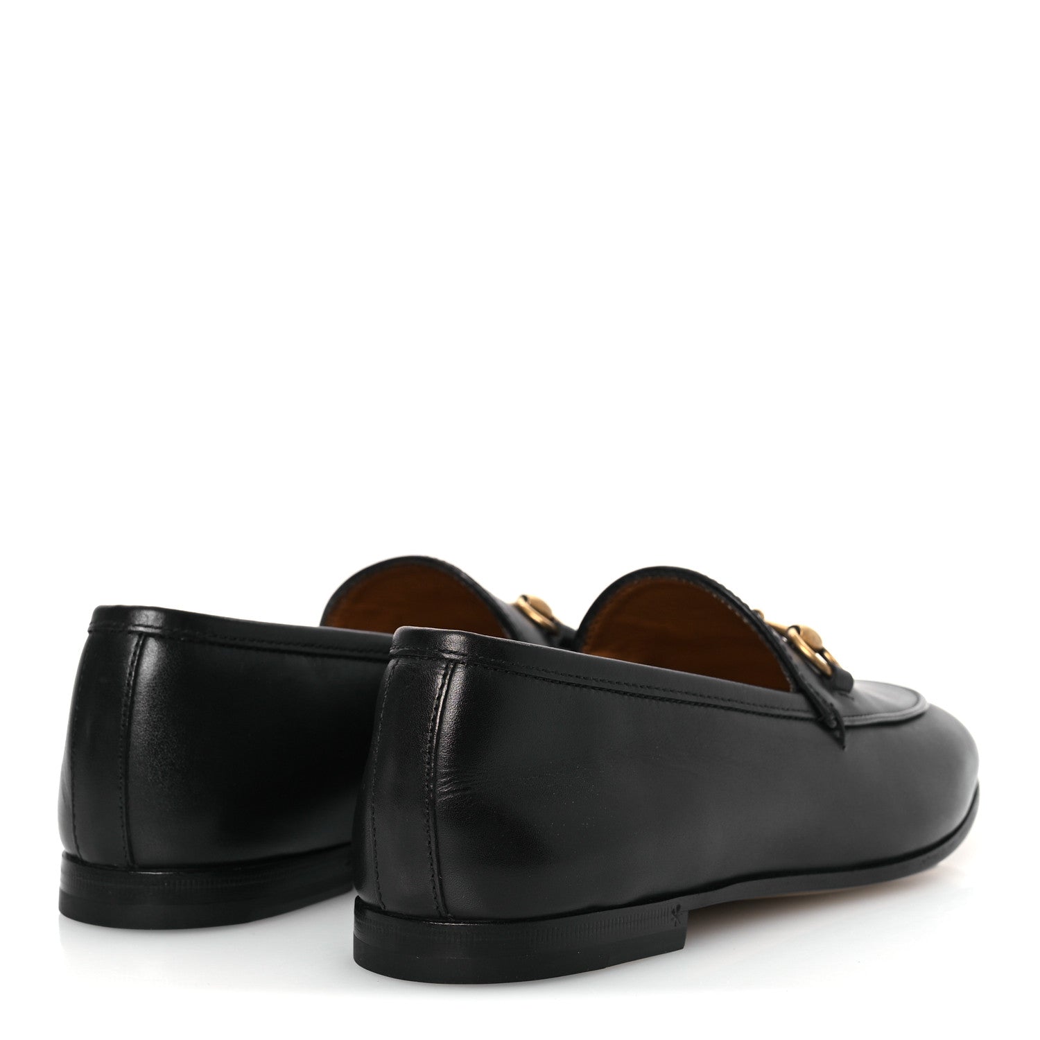 Calfskin Womens Jordaan Loafers 35.5 Black
