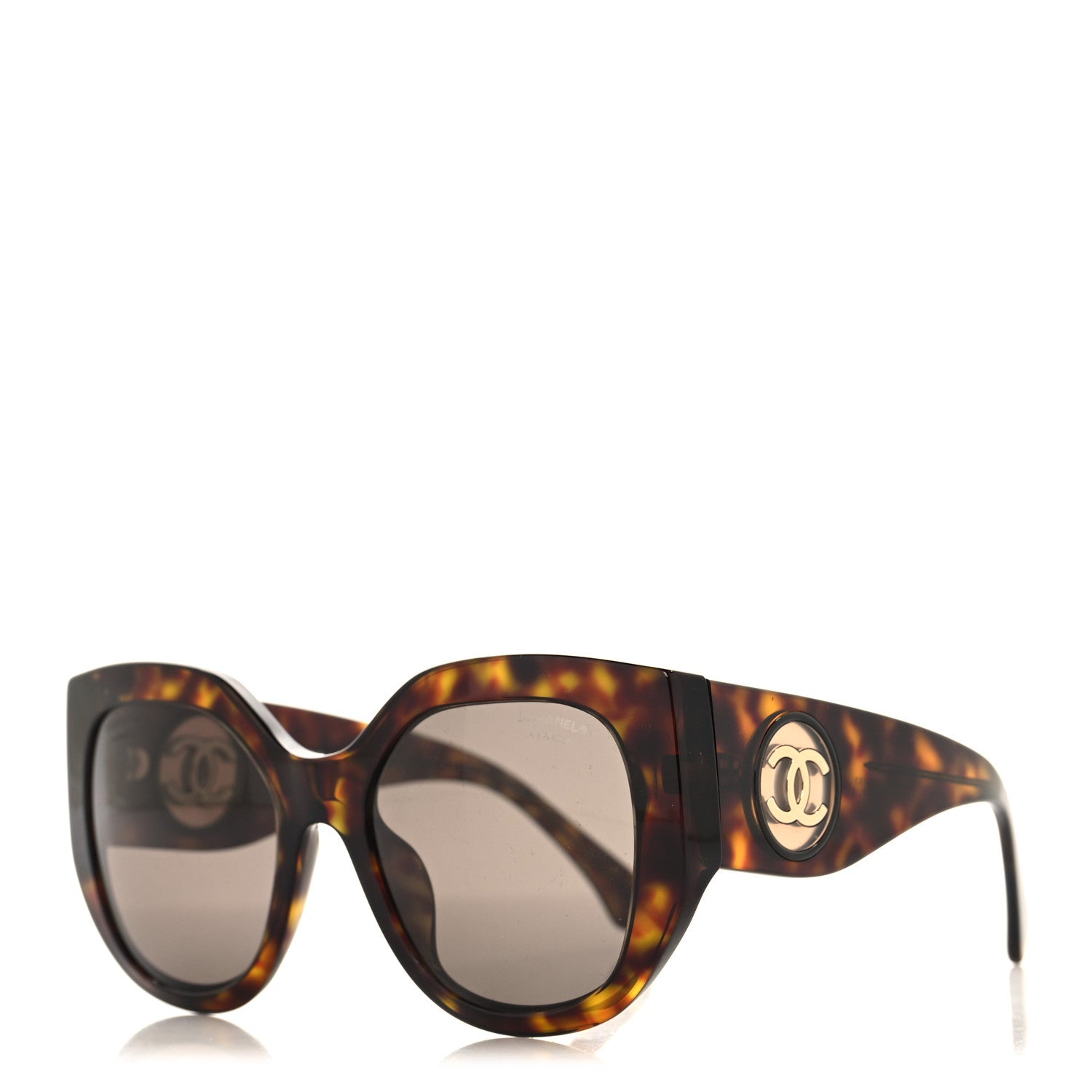 Acetate Butterfly CC Sunglasses 5550-A Tortoise
