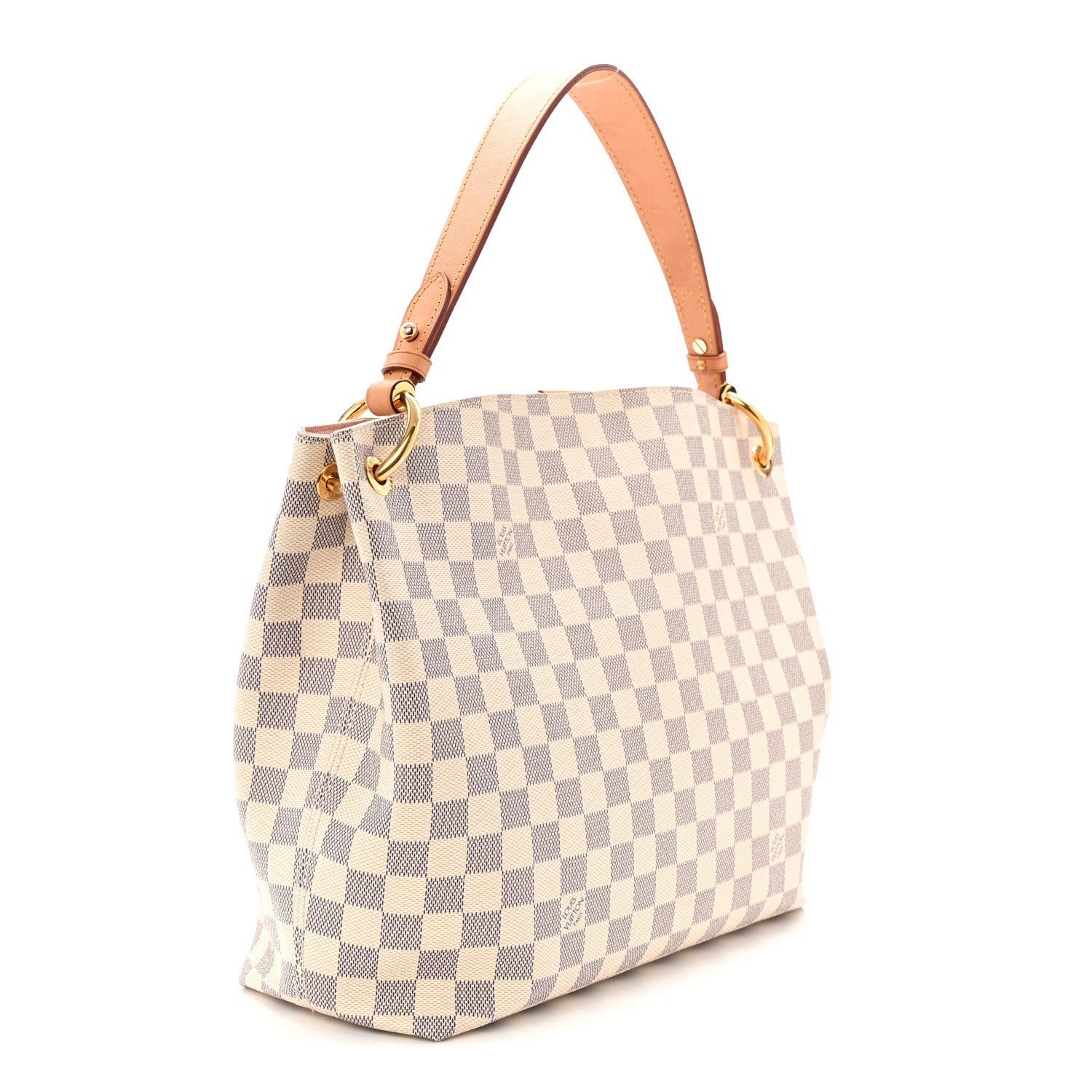 Damier Azur Graceful PM Rose Ballerine