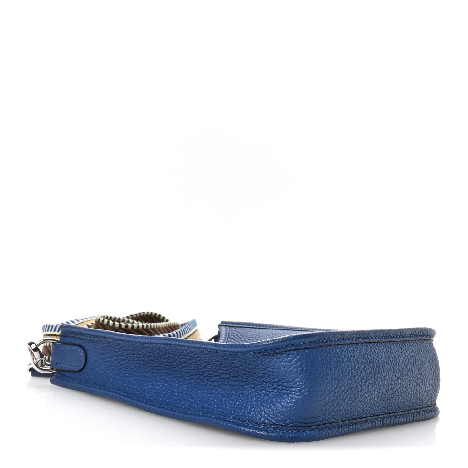 Taurillon Clemence Amazone Sangle Cavale Evelyne TPM Bleu Tie Nata Black Cacao
