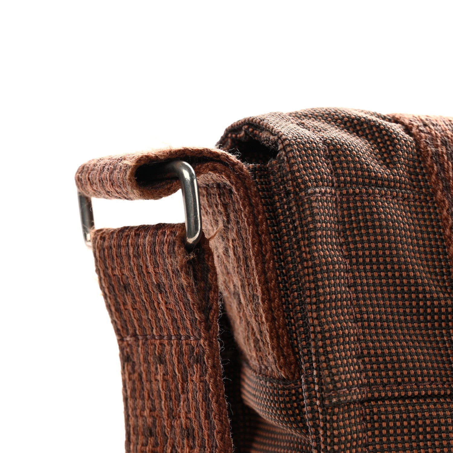 Canvas Herline Messenger Bag Brown