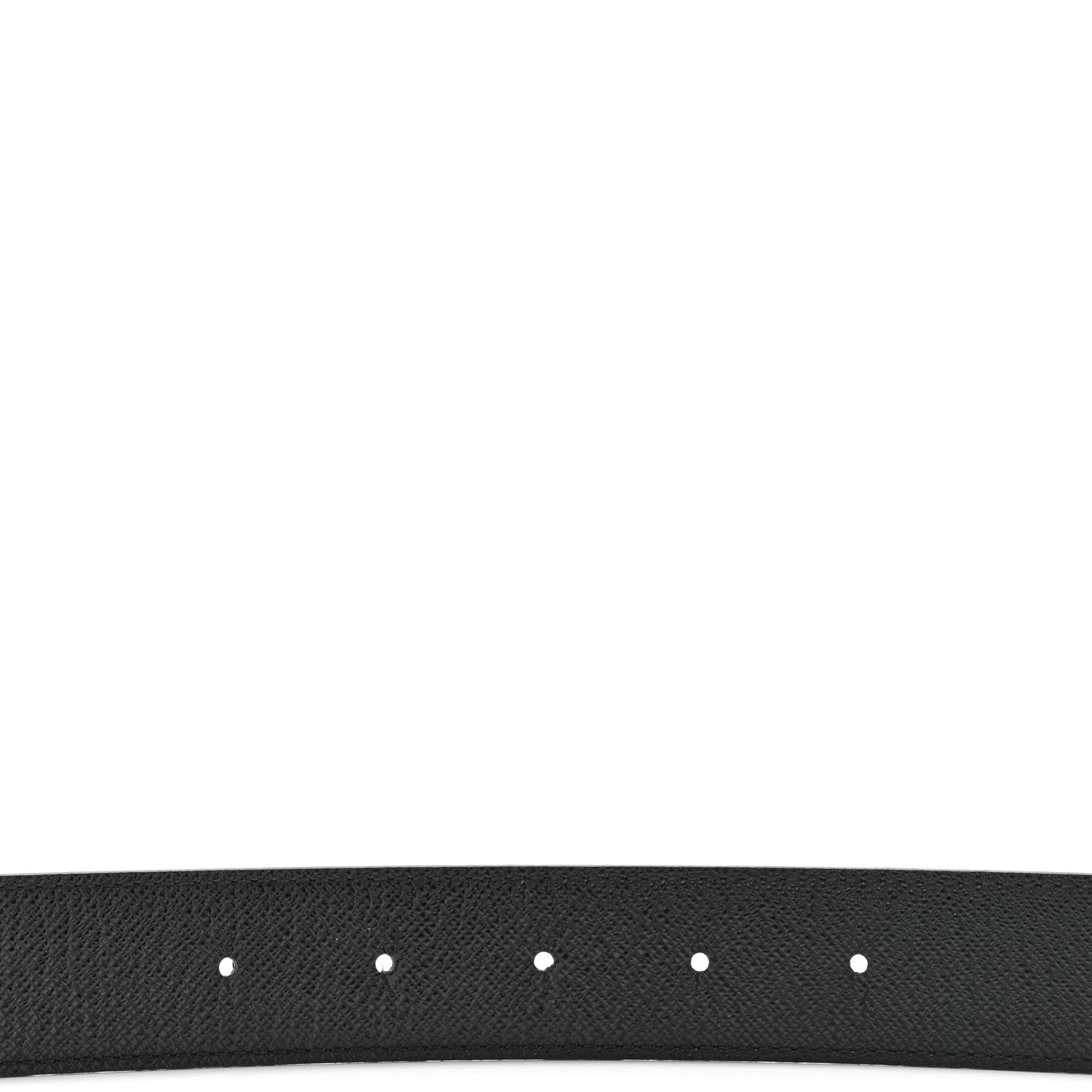 Calfskin Monogram 30mm LV Initiales Reversible Belt 80 32 Black