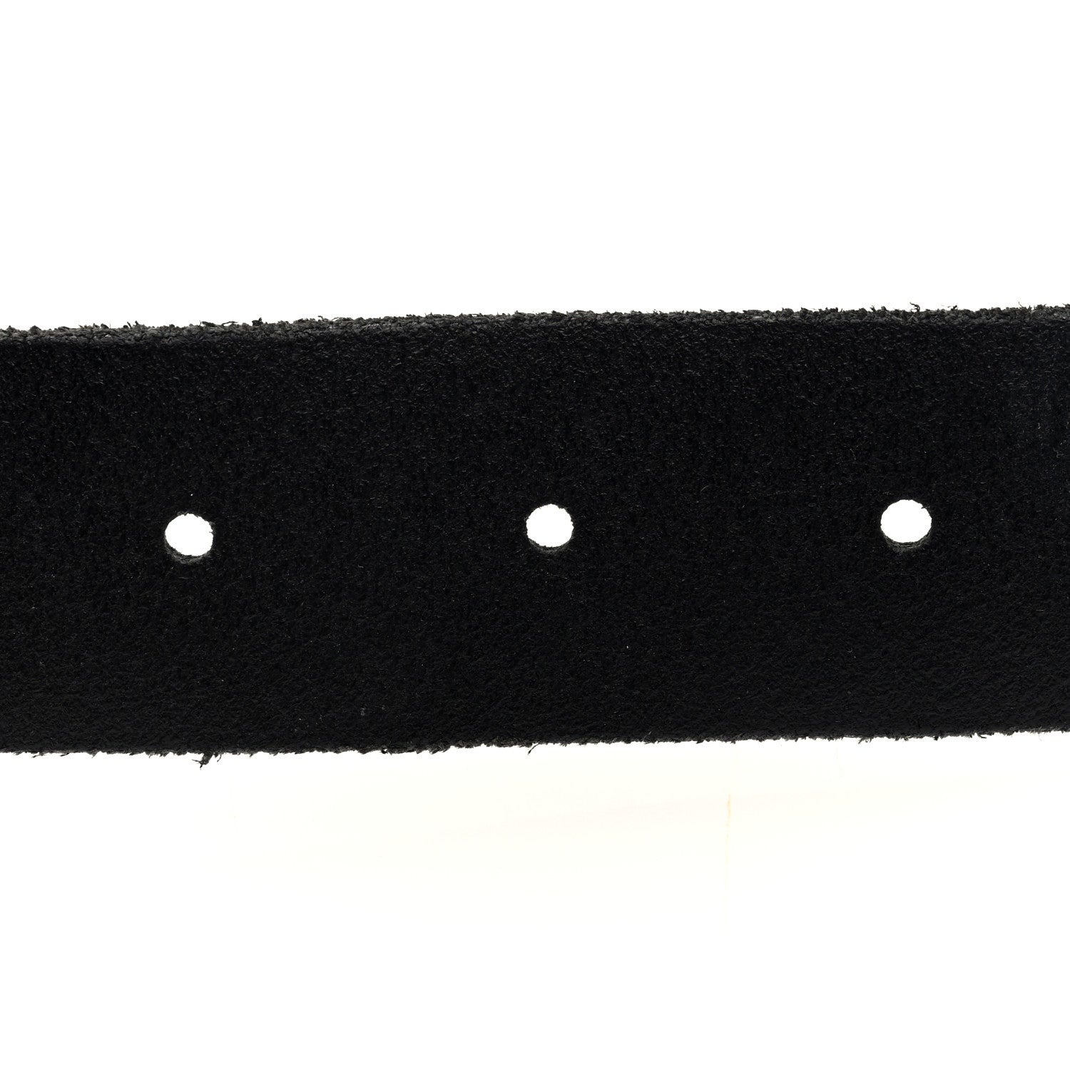 Cuoio Toscano Nickel Double G 85 34 Belt Black