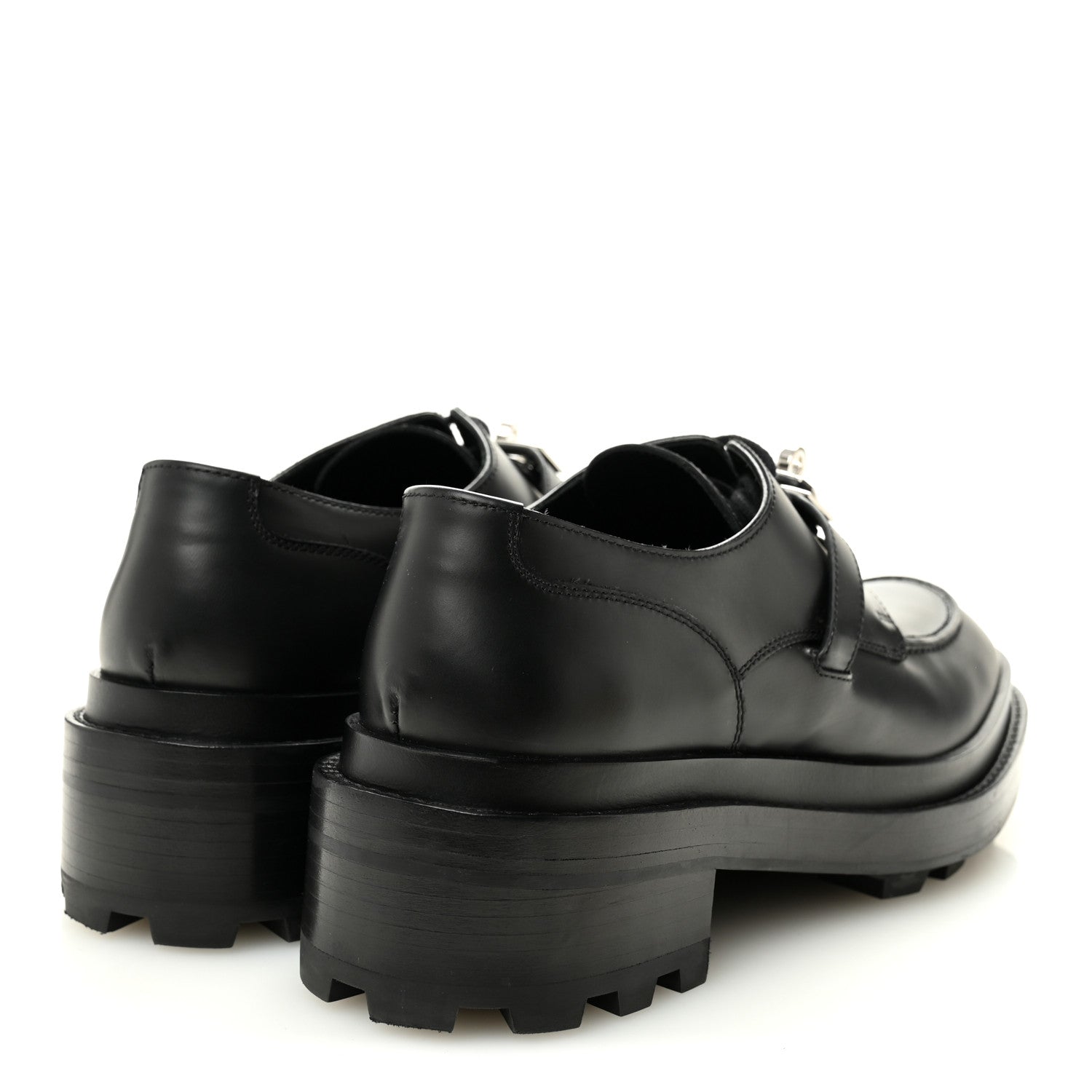 Glossed Calfskin First Oxford 38 Black