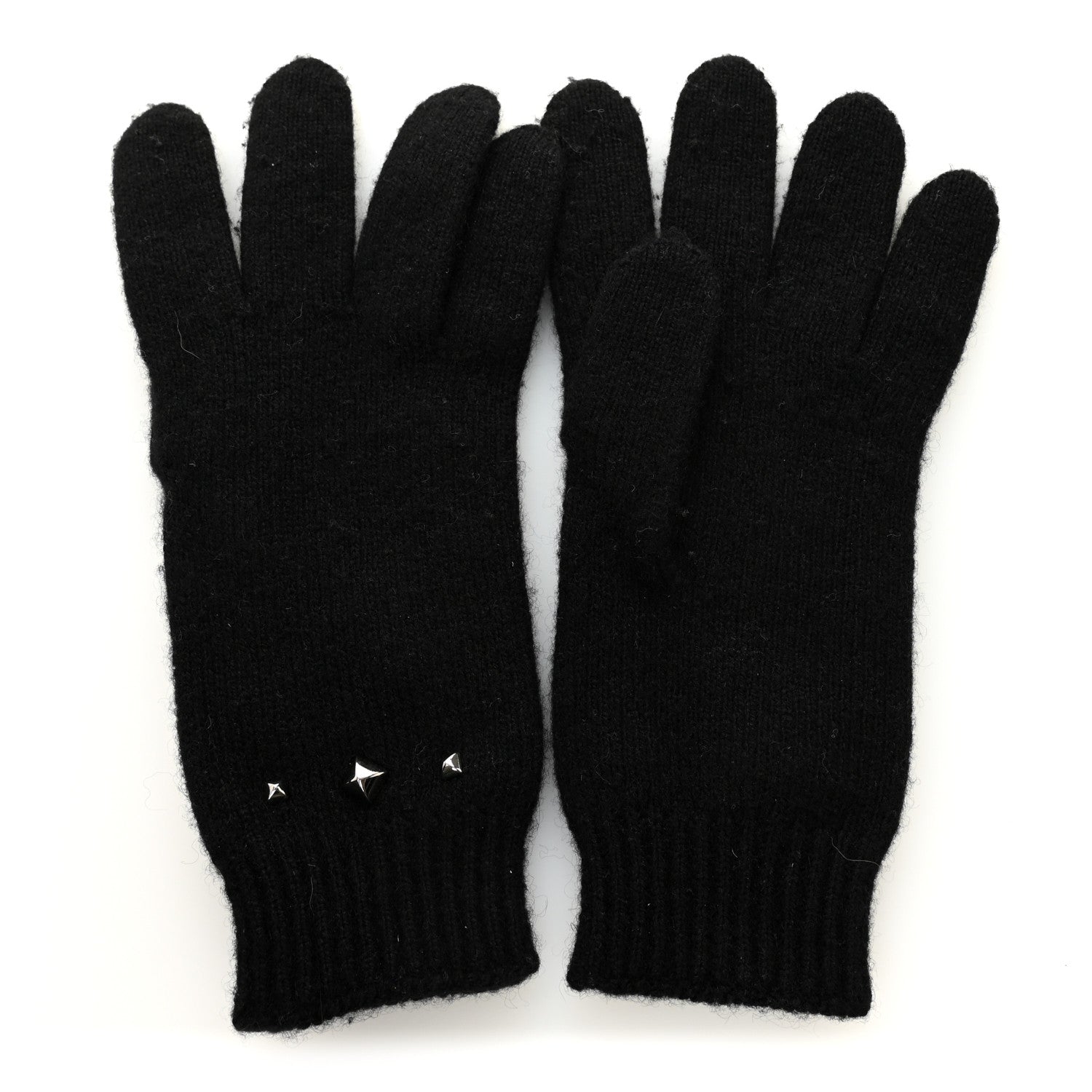 Cashmere Darling Gloves M Black