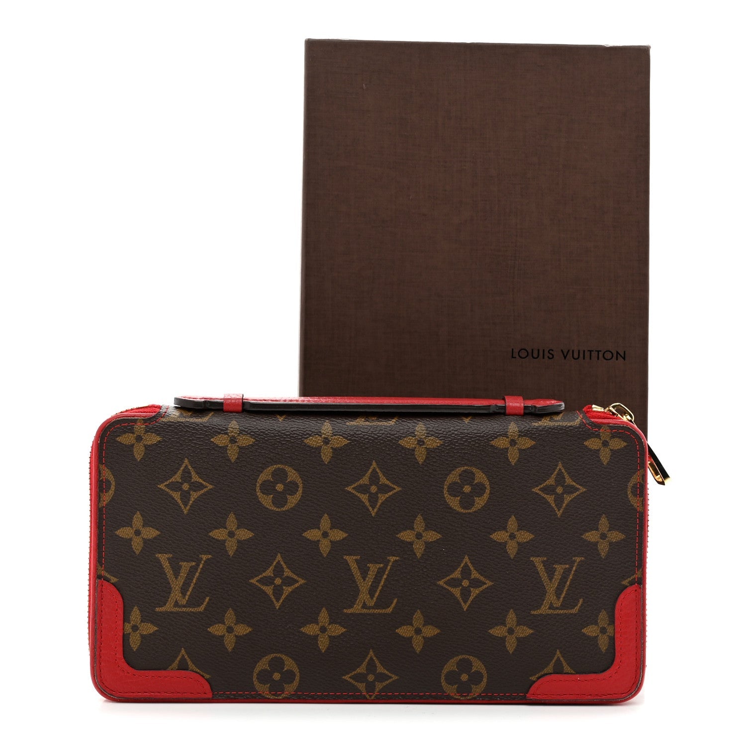 Monogram Retiro Daily Organizer Cherry