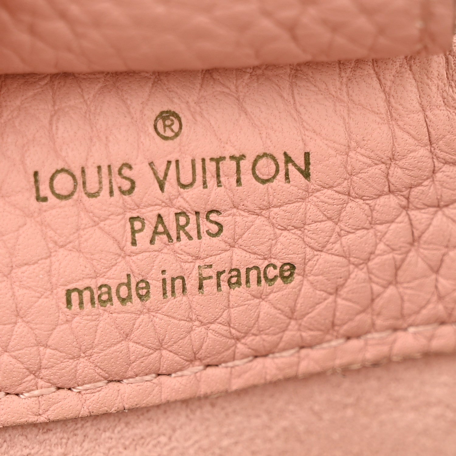 Damier Ebene Cuir Taurillon Brittany Magnolia