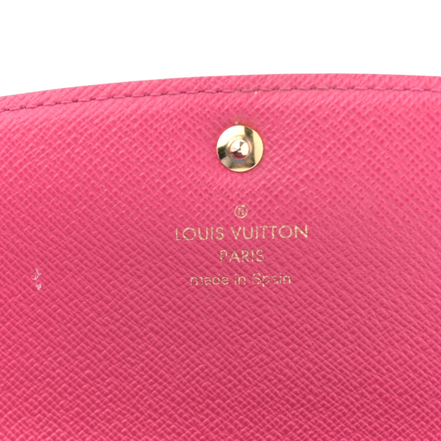 Monogram Bloom Flower Emilie Wallet Fuchsia