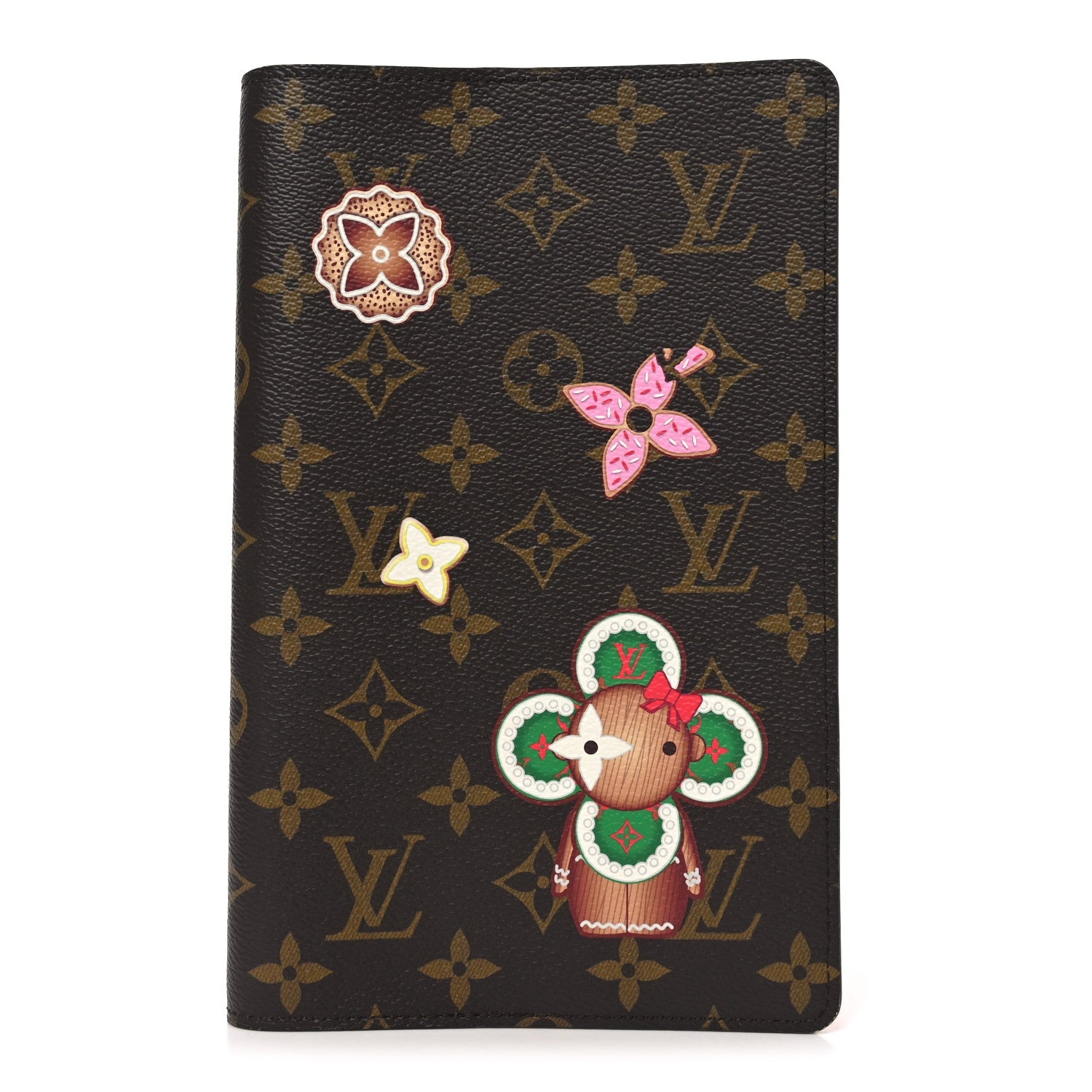 Monogram Emily Notebook Cover MM Coquelicot