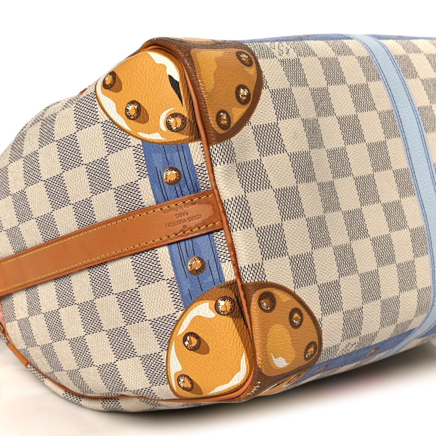 Damier Azur Summer Trunks Speedy Bandouliere 30
