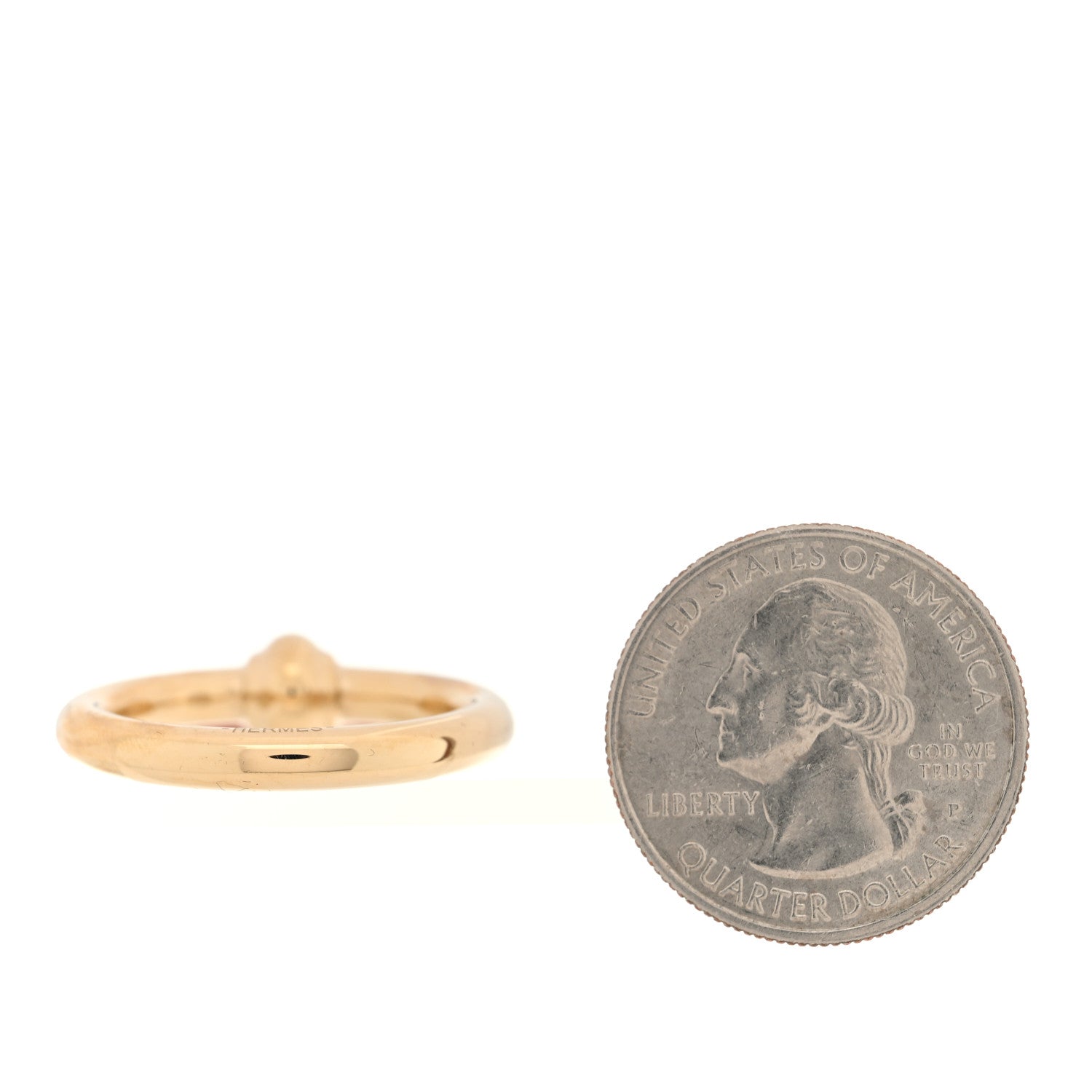 Permabrass Envelope Twilly Ring