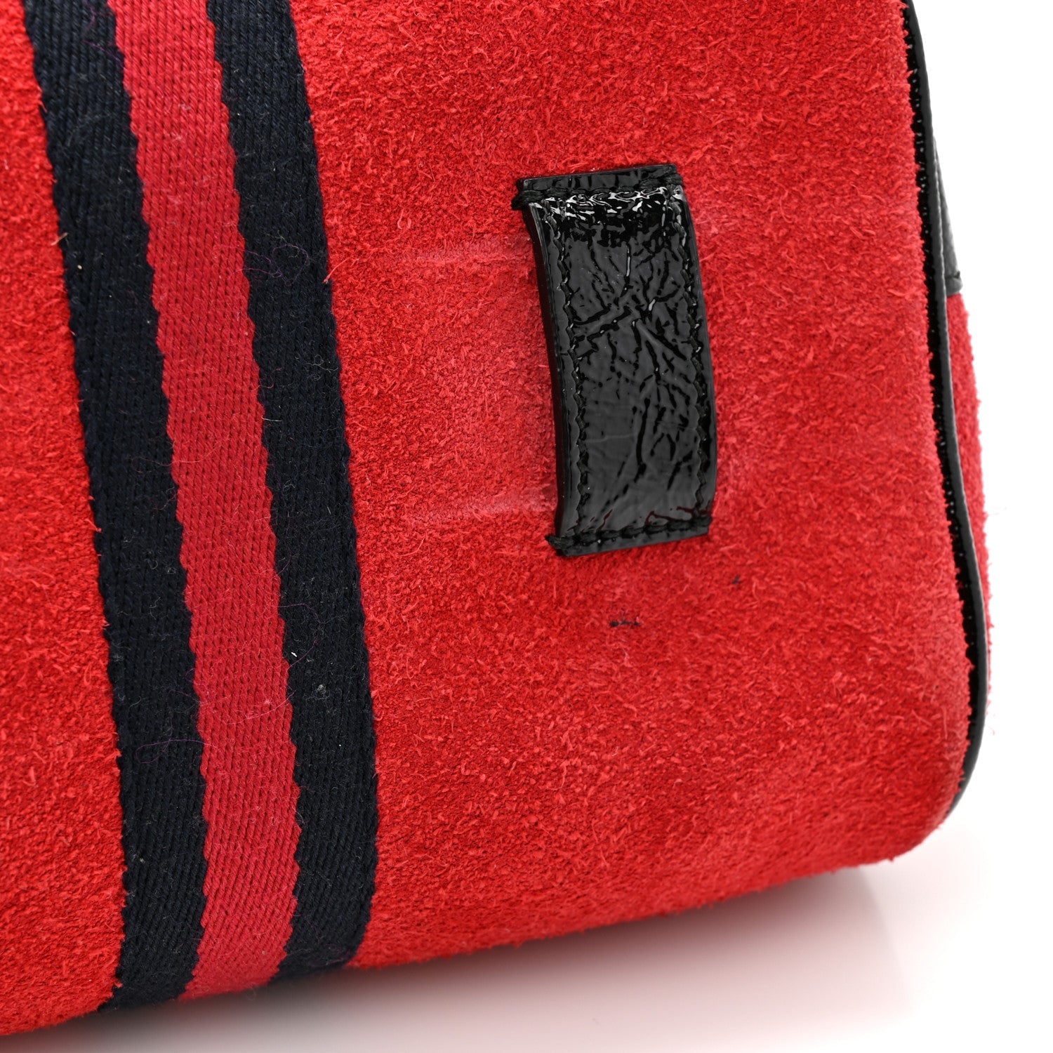 Suede Small Ophidia Belt Bag 85 34 Hibiscus Red