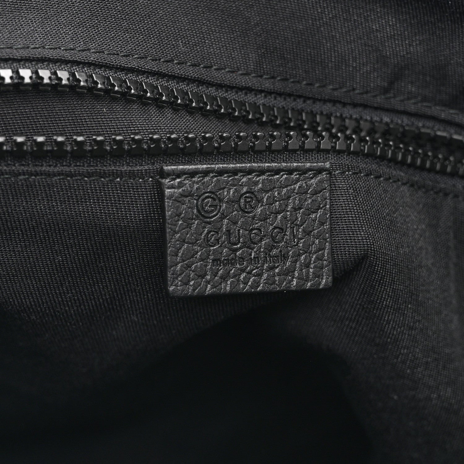 Nylon Monogram Small Flat Messenger Bag Black