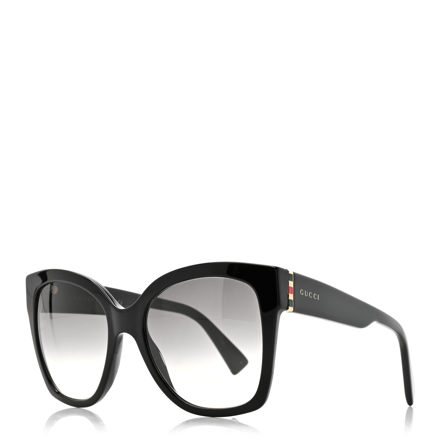 Acetate Square Frame Sunglasses GG0459S Black