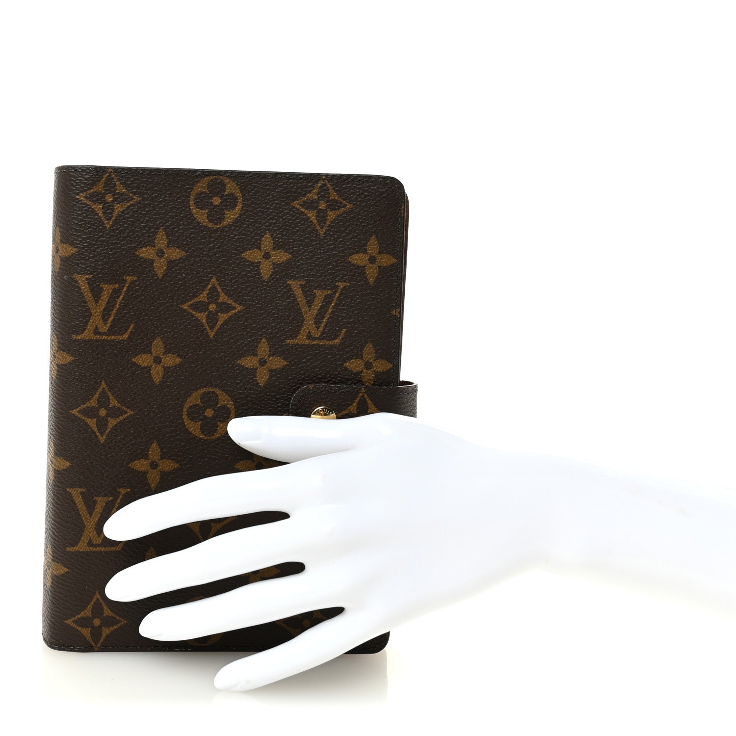 Monogram Medium Ring Agenda Cover
