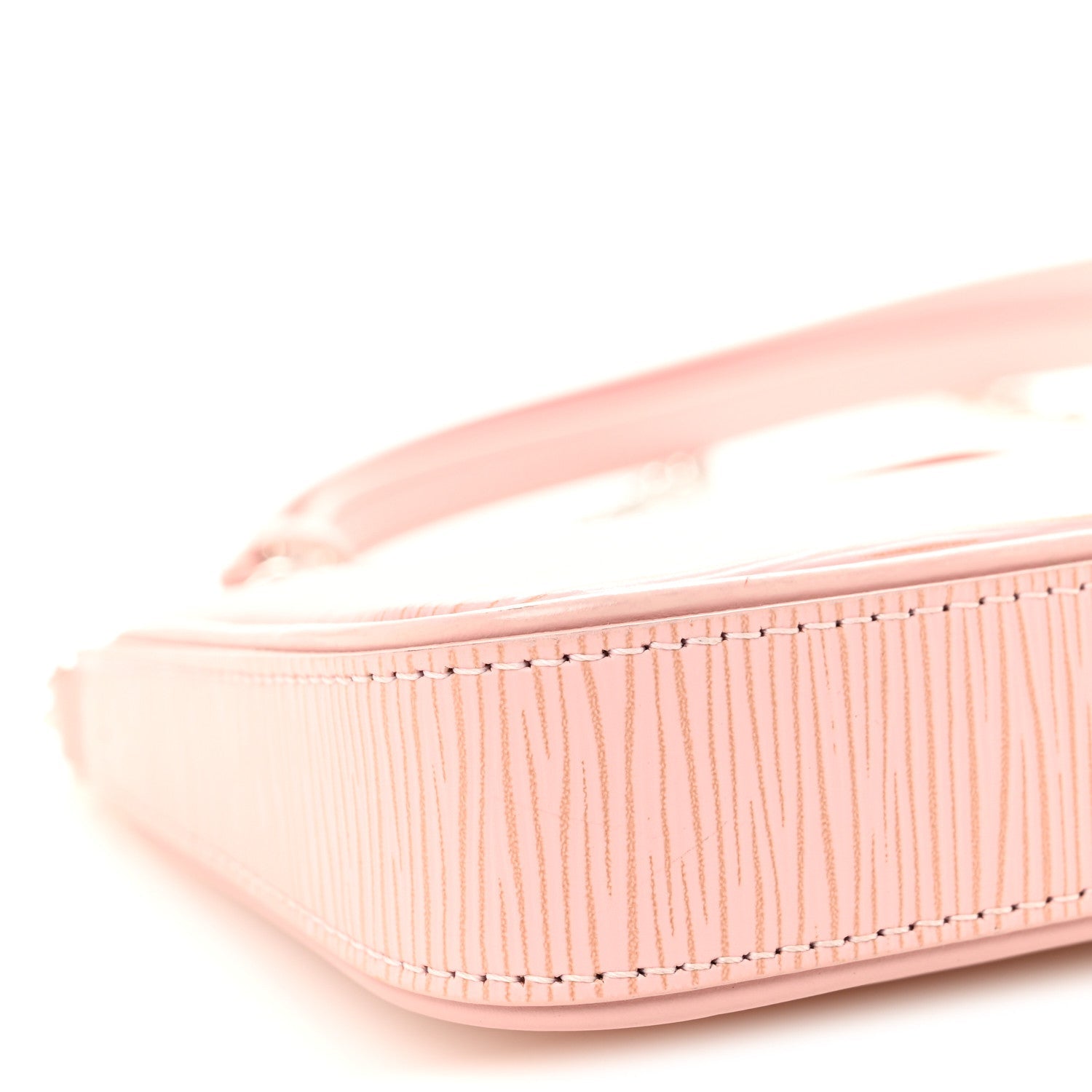 Epi Easy Pouch On Strap Rose Ballerine