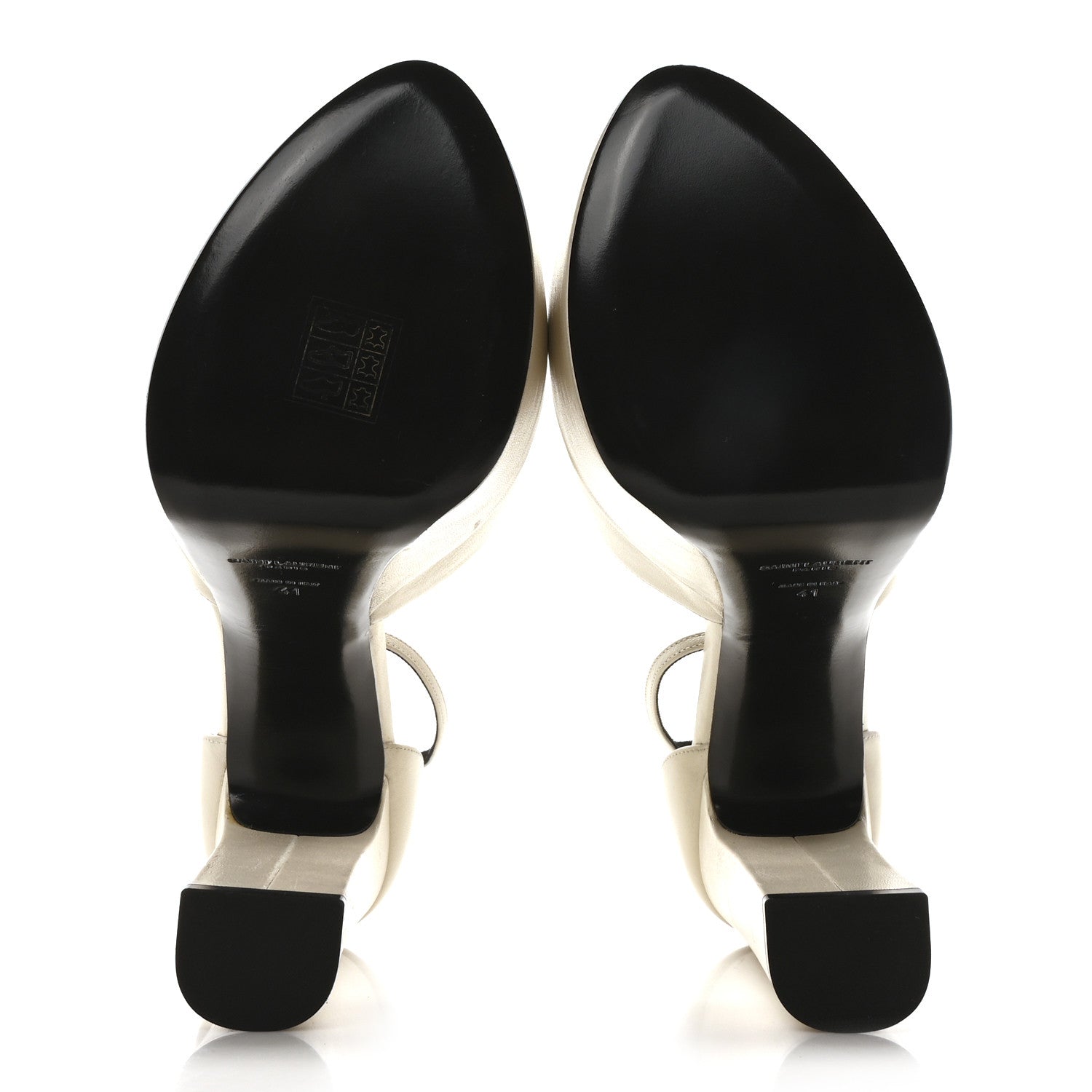 Goatskin Belfagor Jodie 95 Platform Sandals  41 Pearl