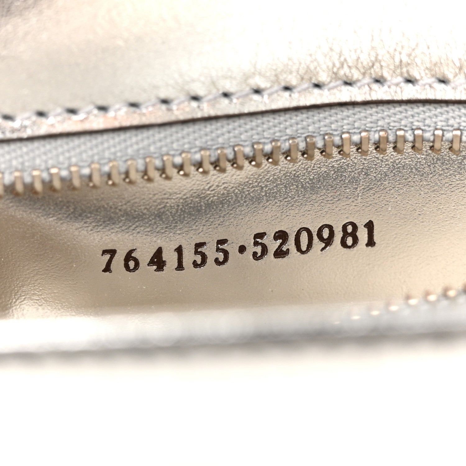 Metallic Calfskin Small Horsebit 1955 Asymmetric Shoulder Bag Silver