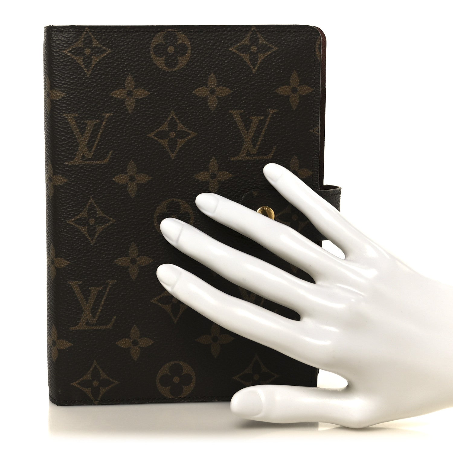 Monogram Medium Ring Agenda Cover
