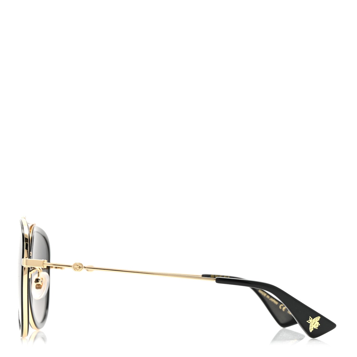 Metal Aviator Sunglasses GG0062S Black