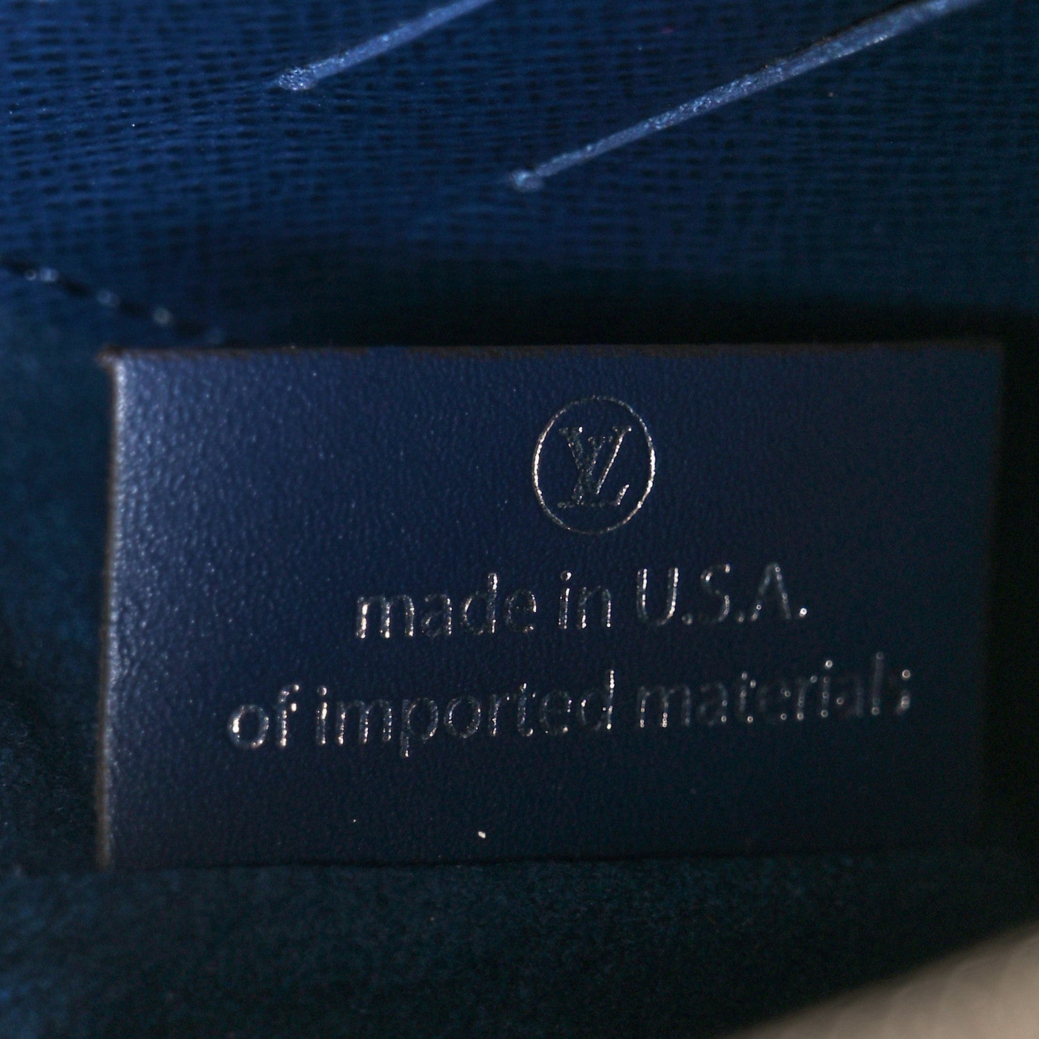 Monogram Giant Escale Double Zip Pochette Blue