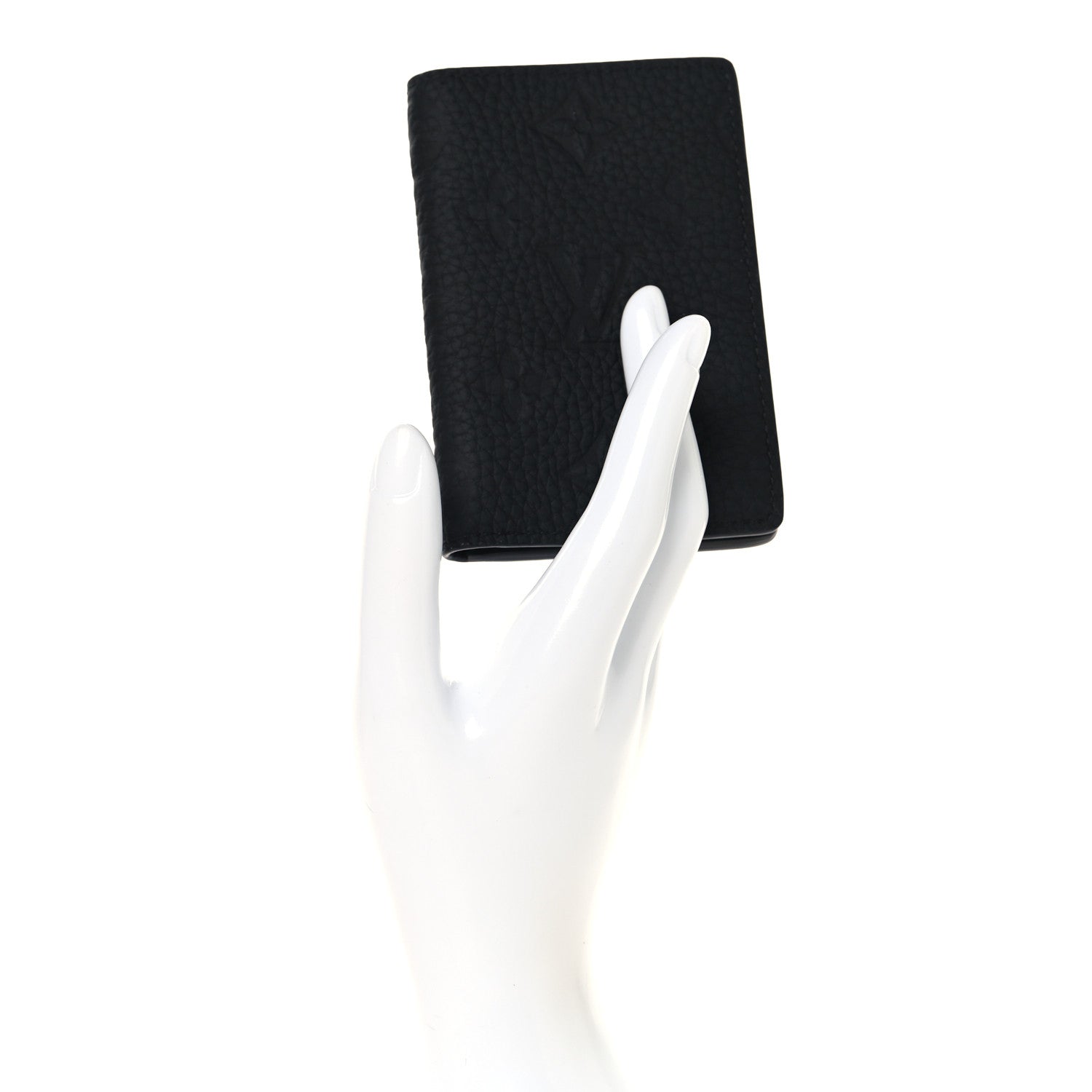 Taurillon Monogram Pocket Organizer Black