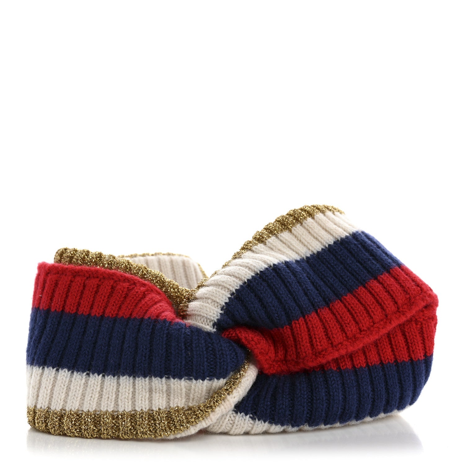 Wool Indilus Headband M Ivory Red