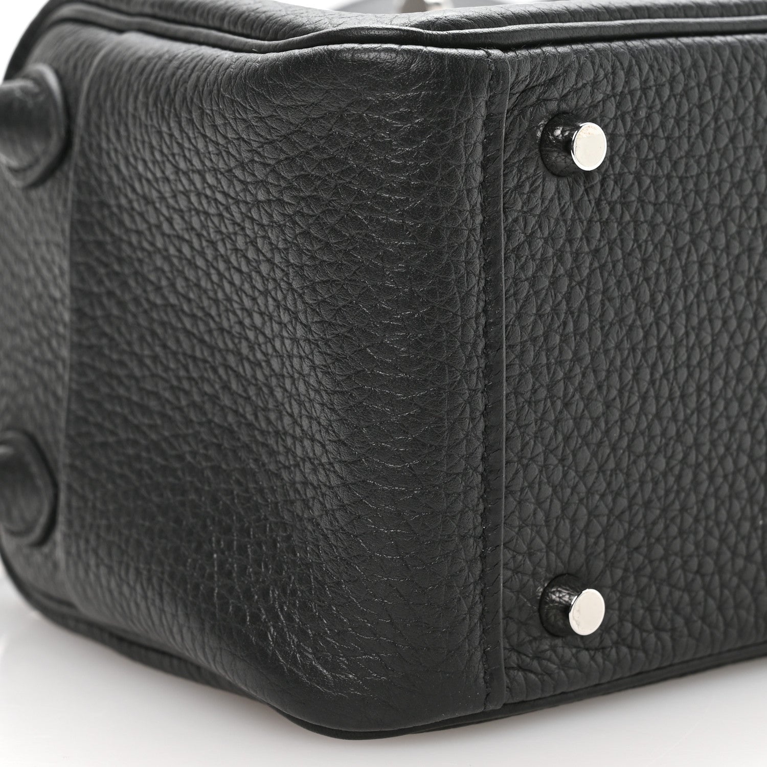 Taurillon Clemence Mini Lindy 20 Black