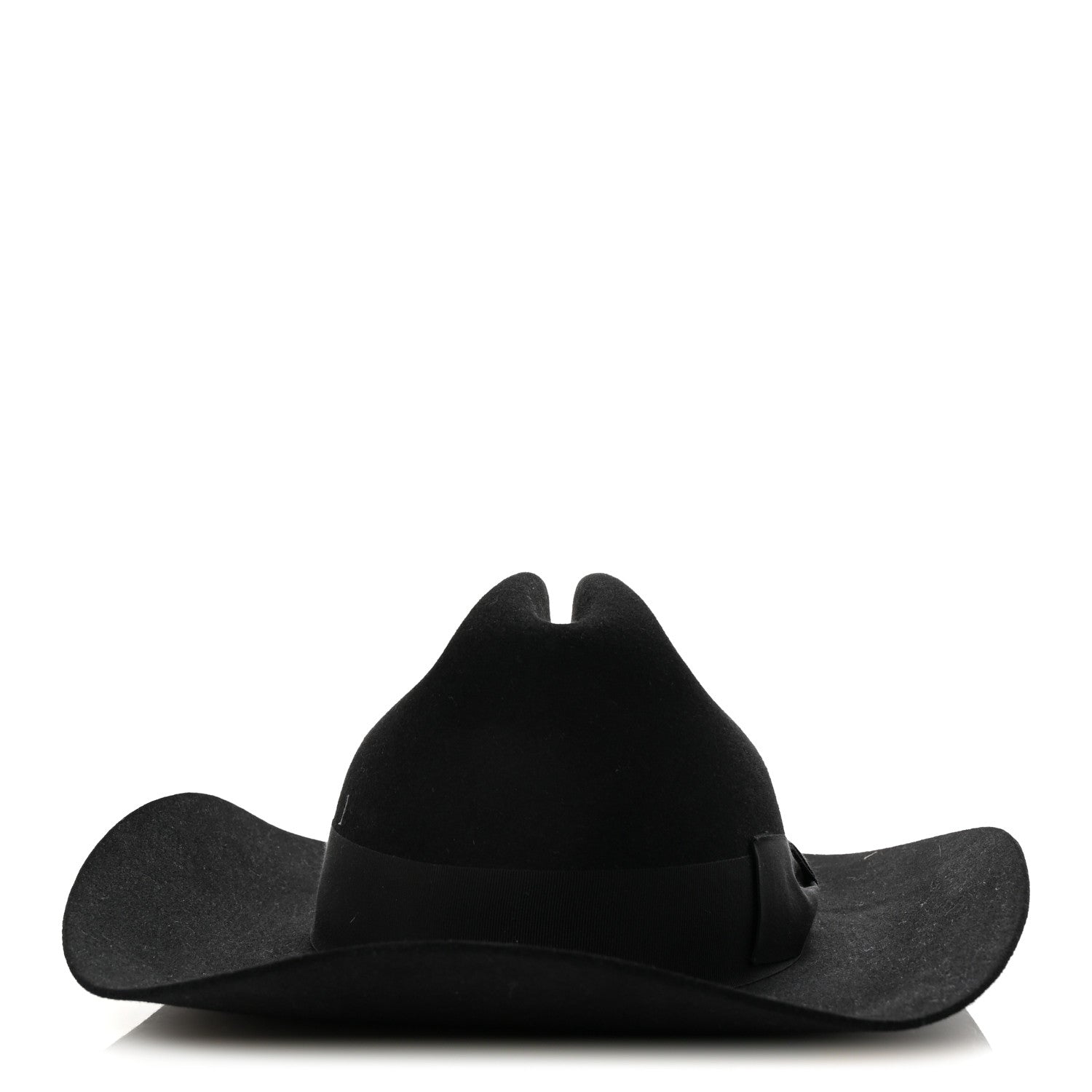 Felt Dallas Wide Brim Hat S Black