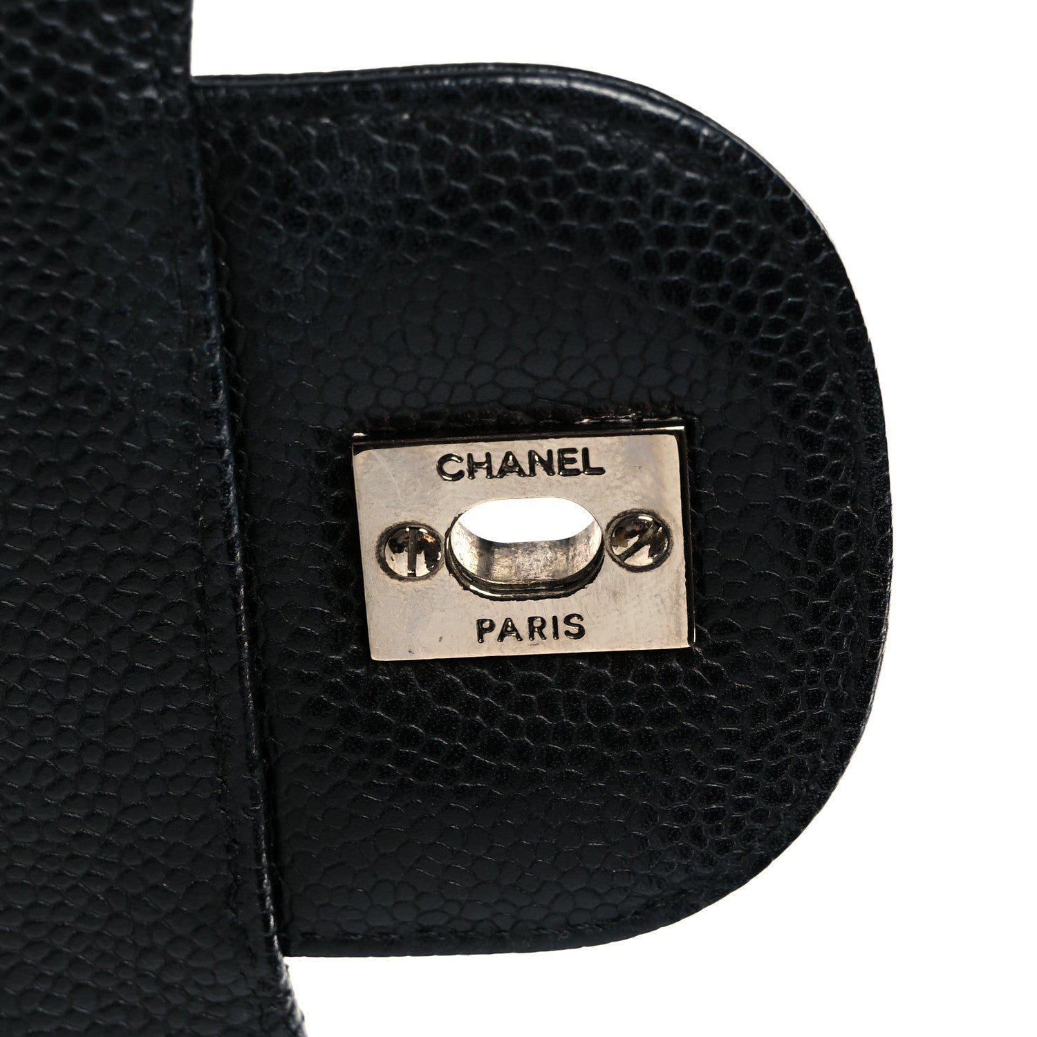 Caviar Quilted Jumbo Single Flap Black