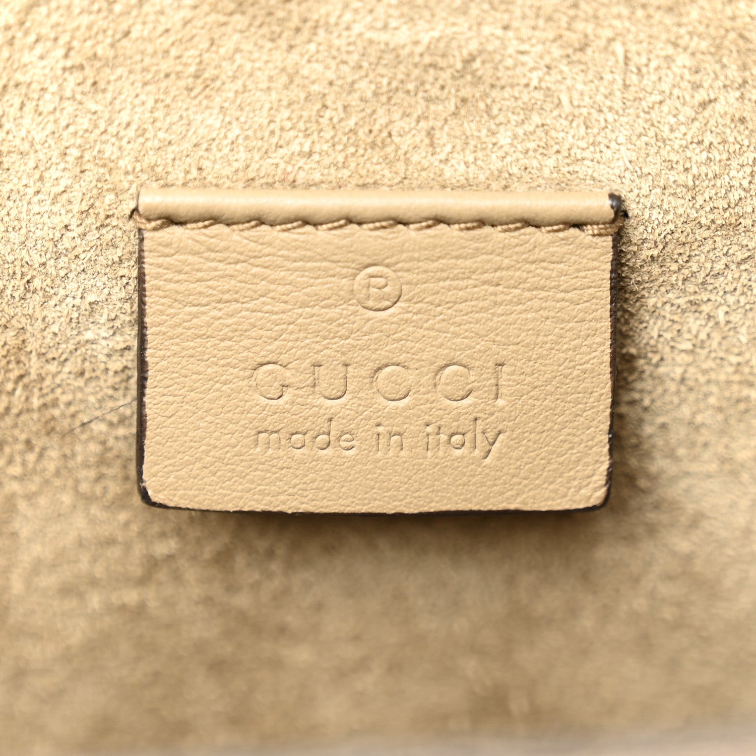 GG Supreme Monogram Embroidered Medium Dionysus Shoulder Bag Taupe