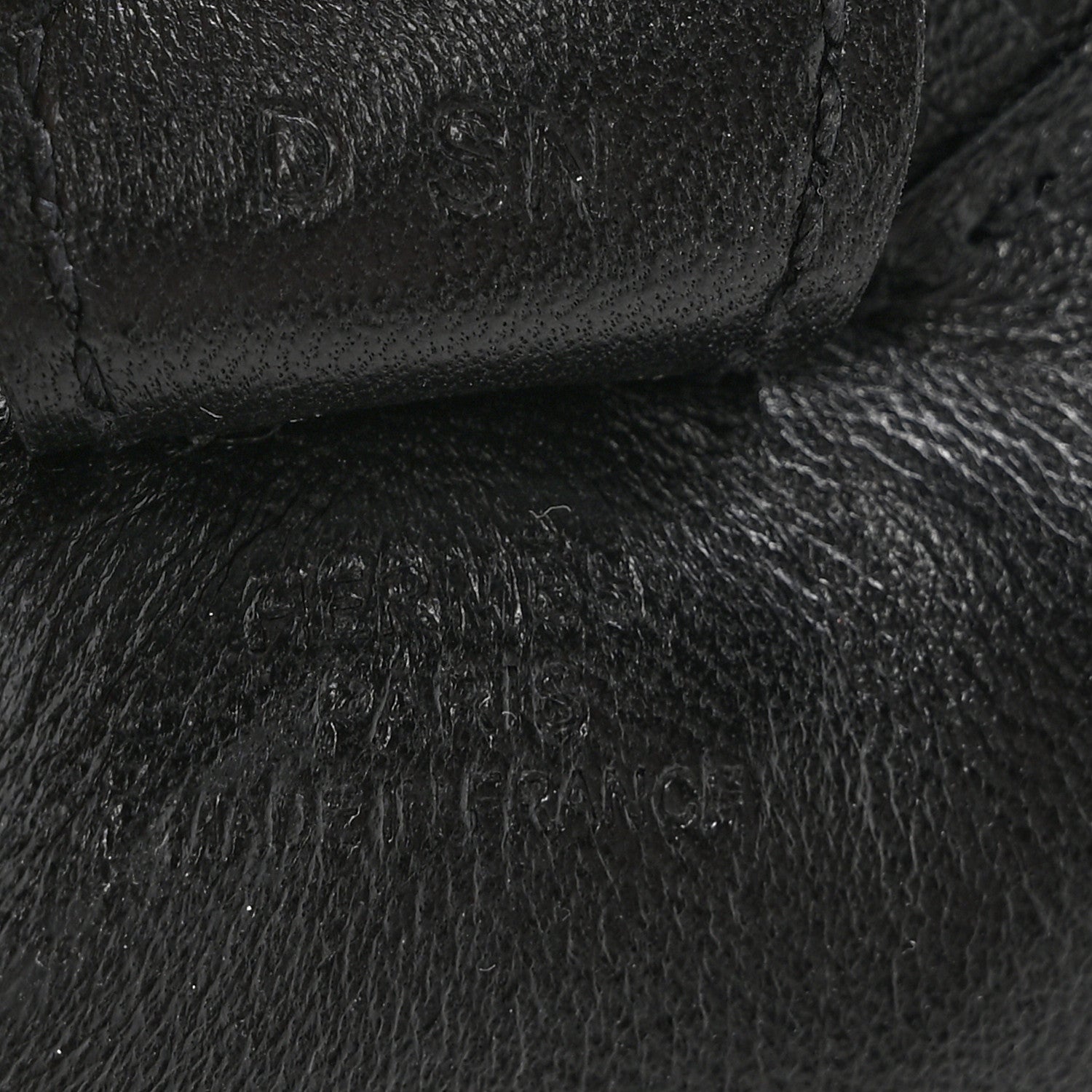 Milo Lambskin Grigri Rodeo Horse Bag Charm PM So Black