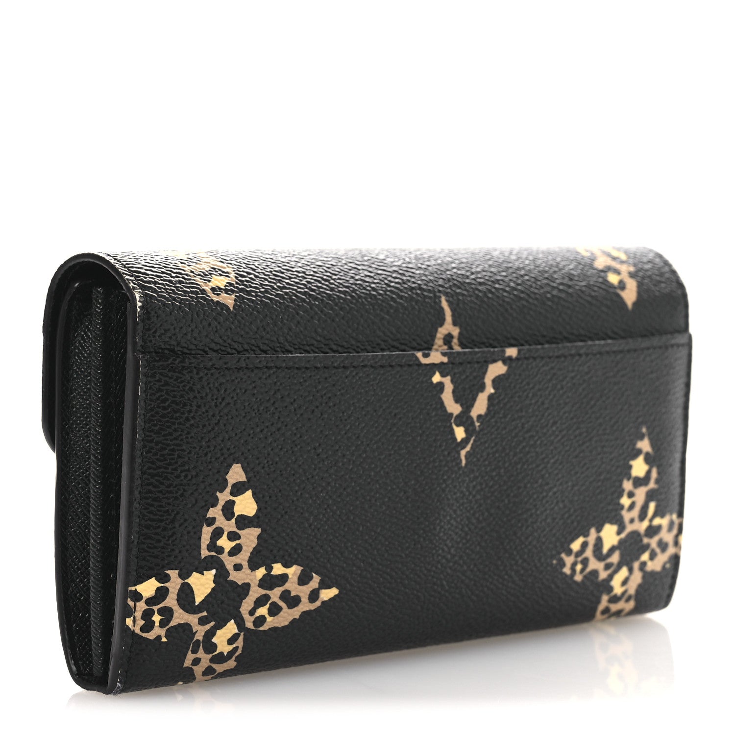 Monogram Giant Jungle Sarah Wallet Black