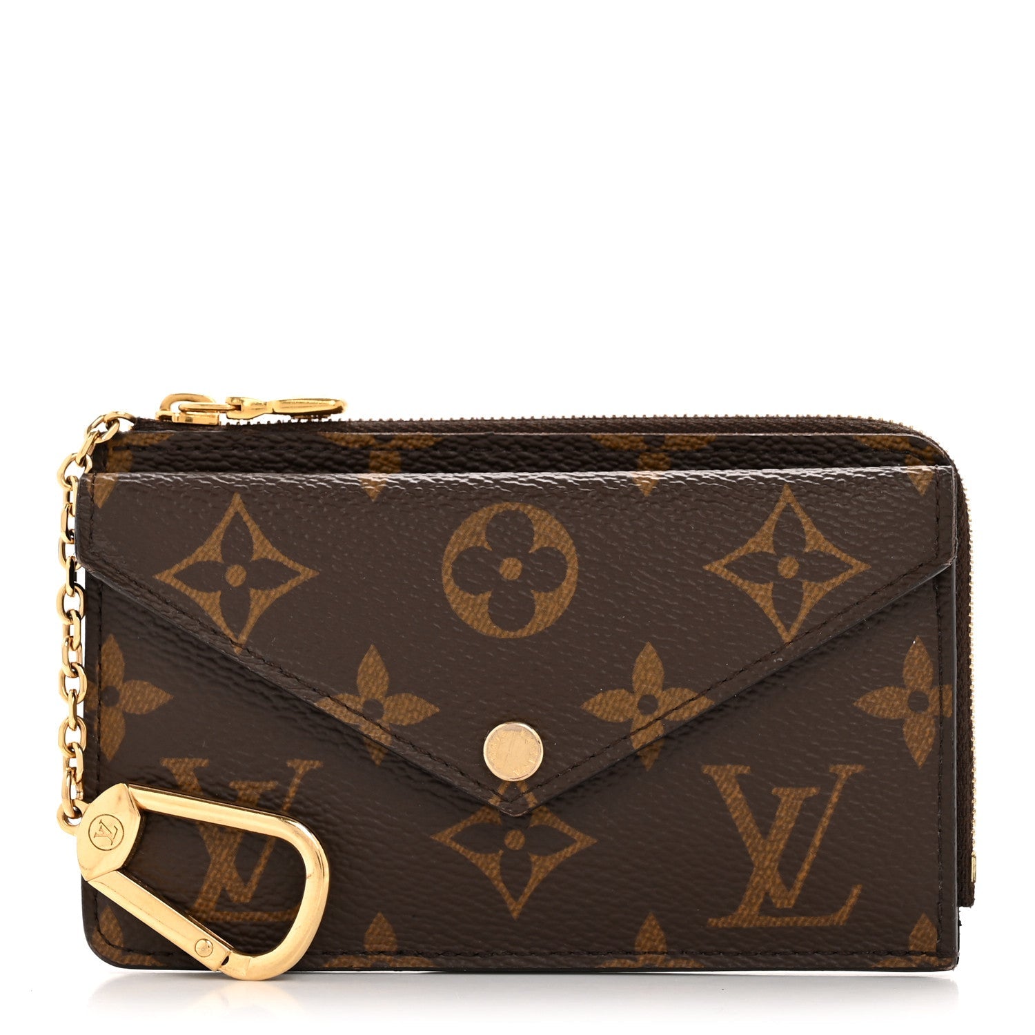 Monogram Recto Verso Card Holder Black