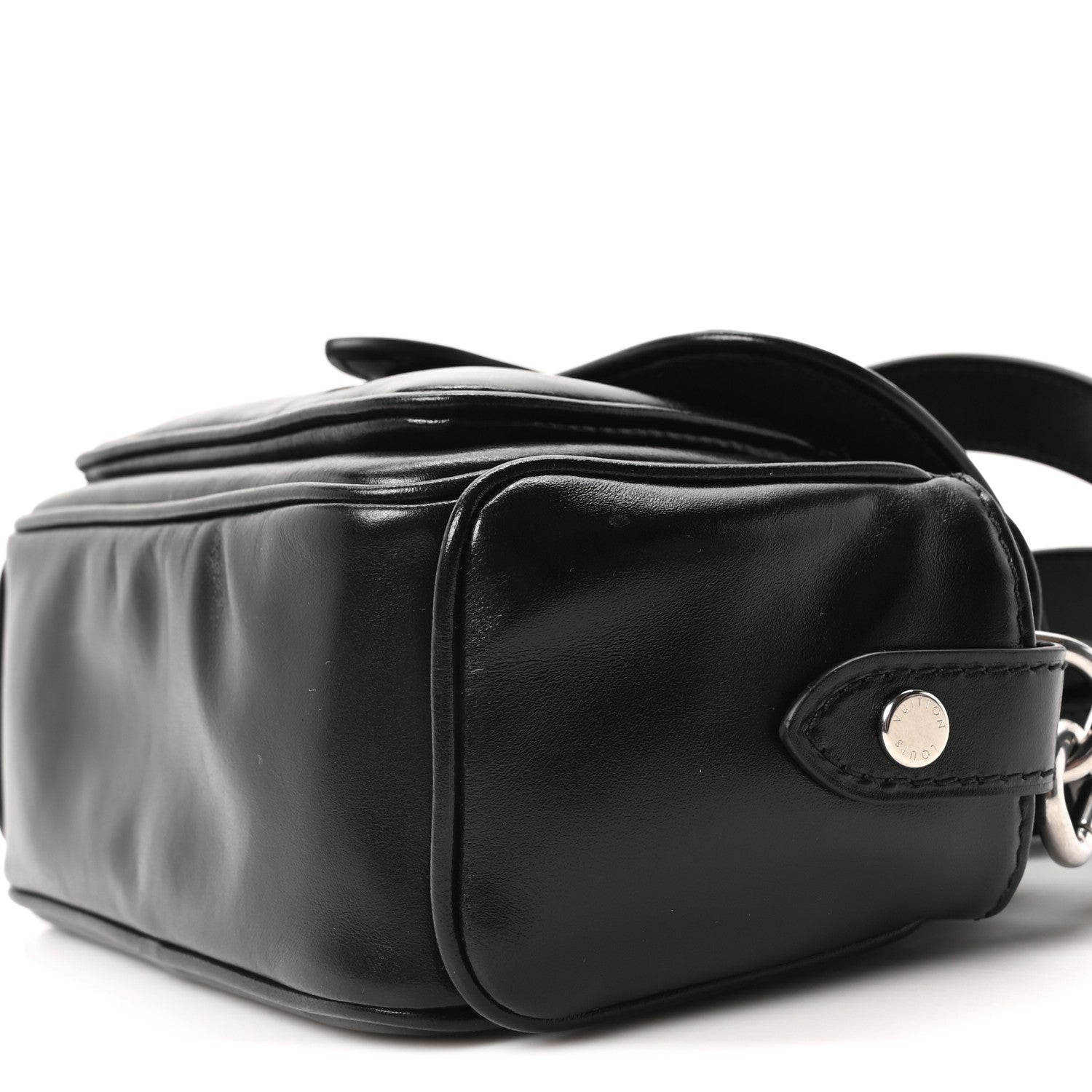 Calfskin Cargo Wearable Wallet Black