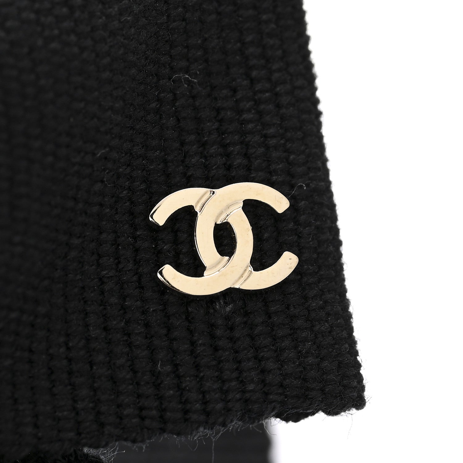 Grosgrain Bow CC Hair Clip Black