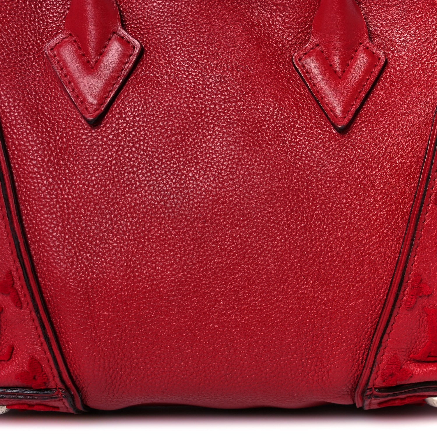 Veau Cachemire Tote W BB Framboise