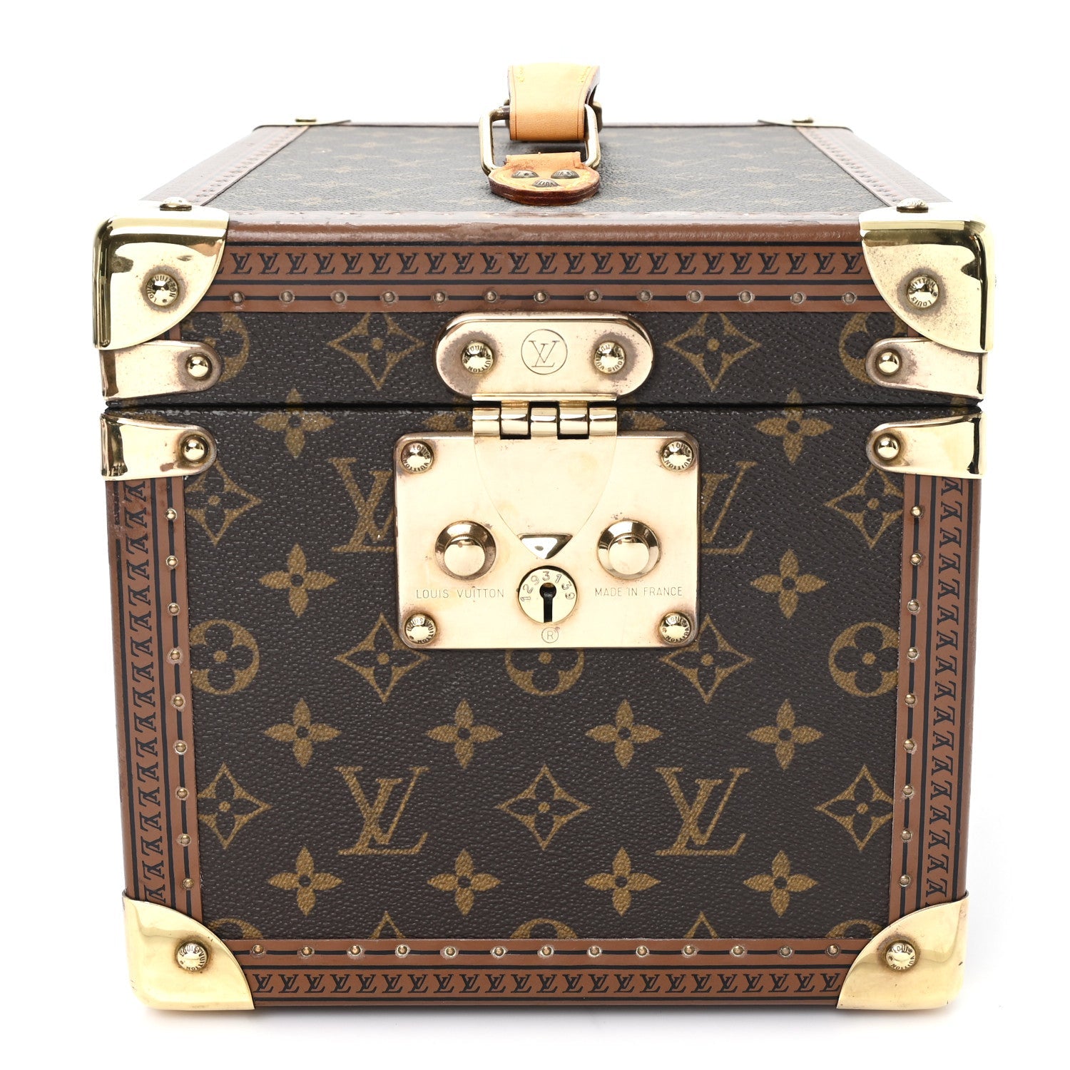 Monogram Boite Flacons Beauty Train Trunk Case