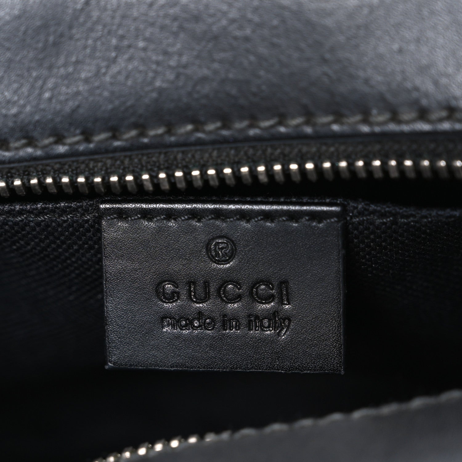 GG Supreme Monogram Web Shoulder Bag Black Grey