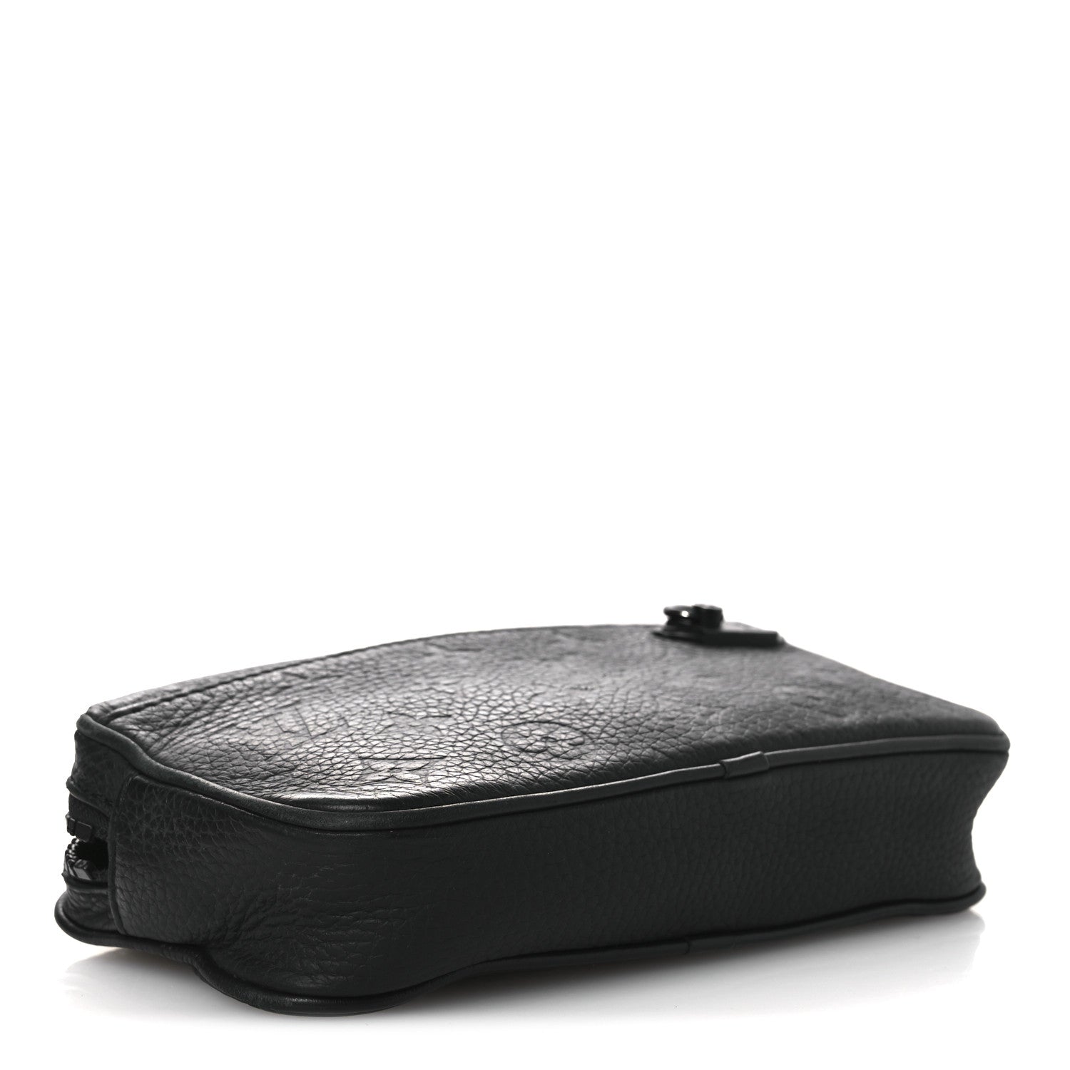 Taurillon Monogram Uniformes Solar Ray Soft Pochette Volga Belt Bag Black
