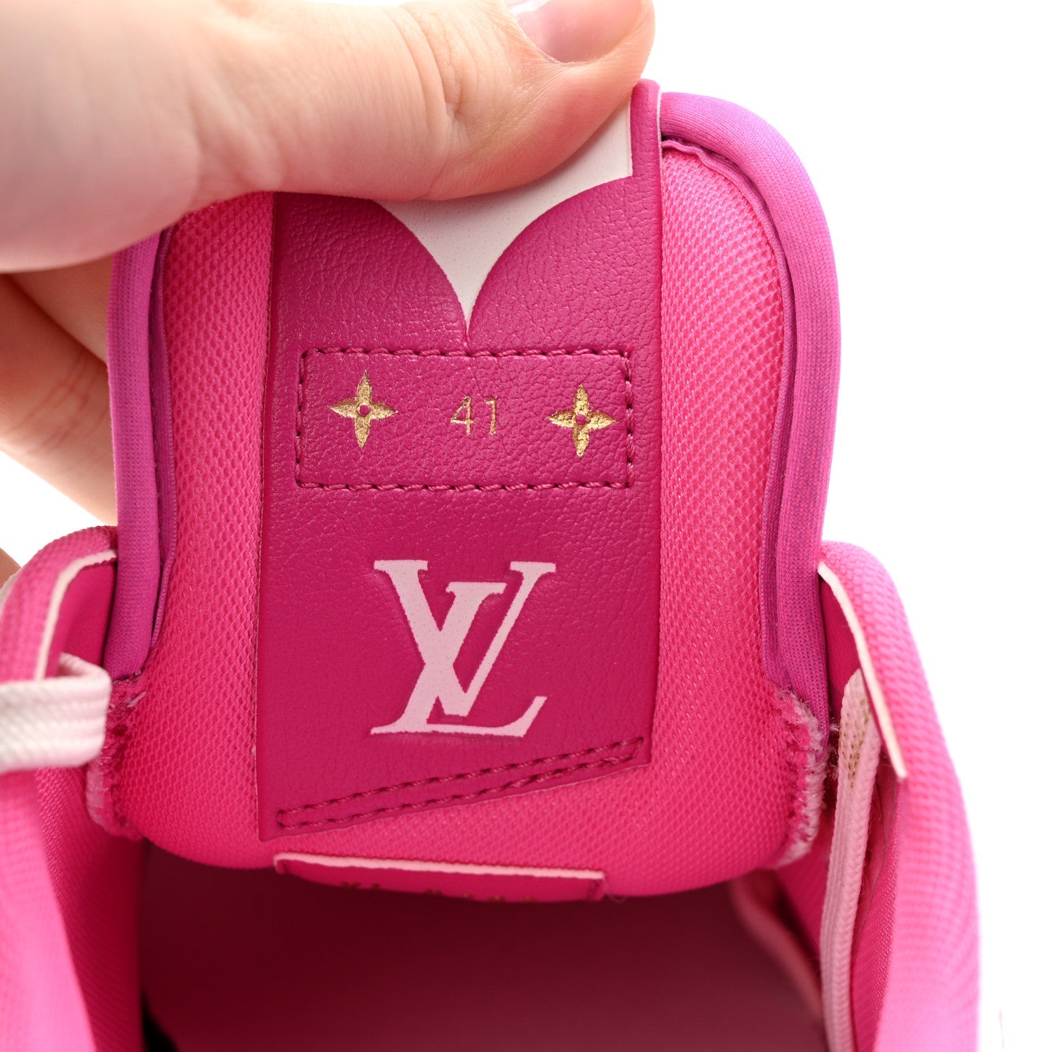 Calfskin Charlie Sneaker 41 Magenta