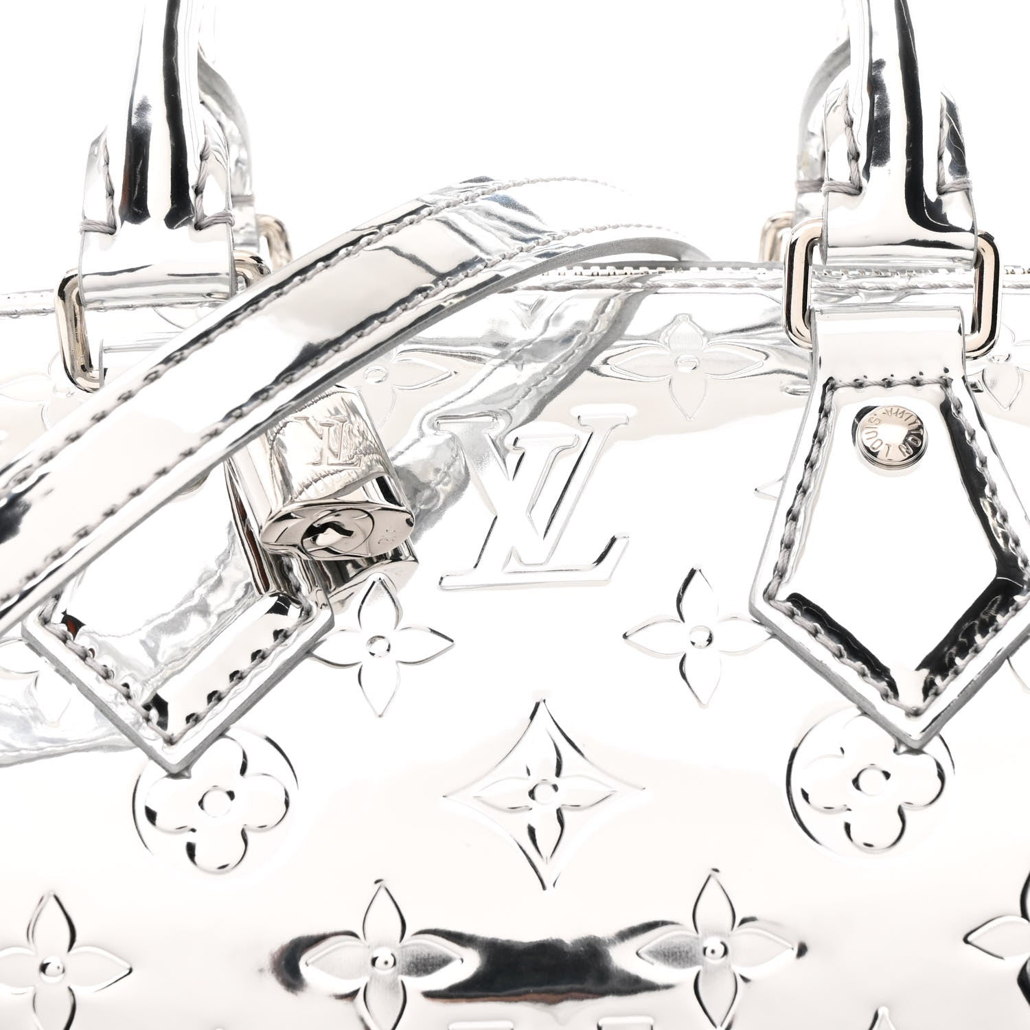 Monogram Miroir Speedy Bandouliere 20 Silver