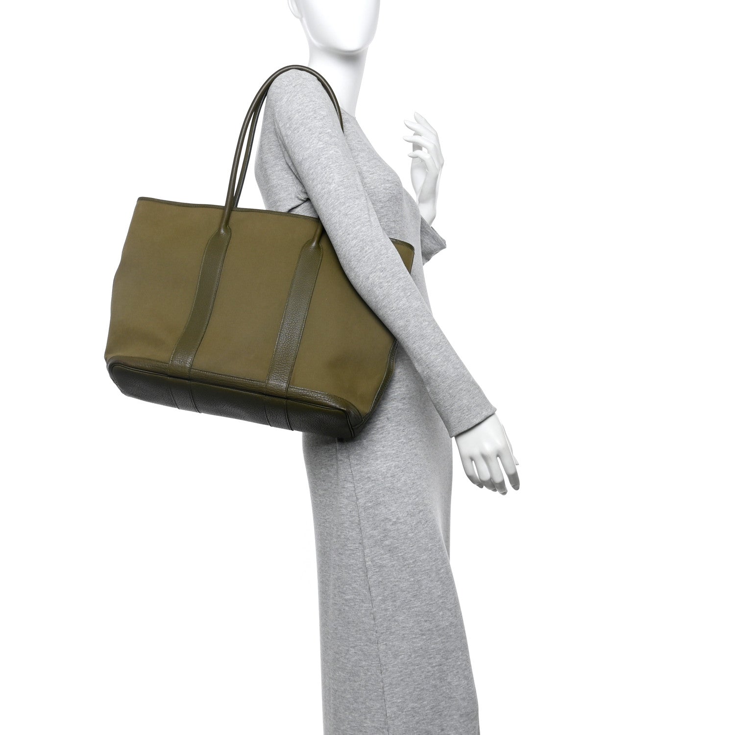 Buffle Skipper Toile Garden 36 MM Zip Tote Vert Veronese