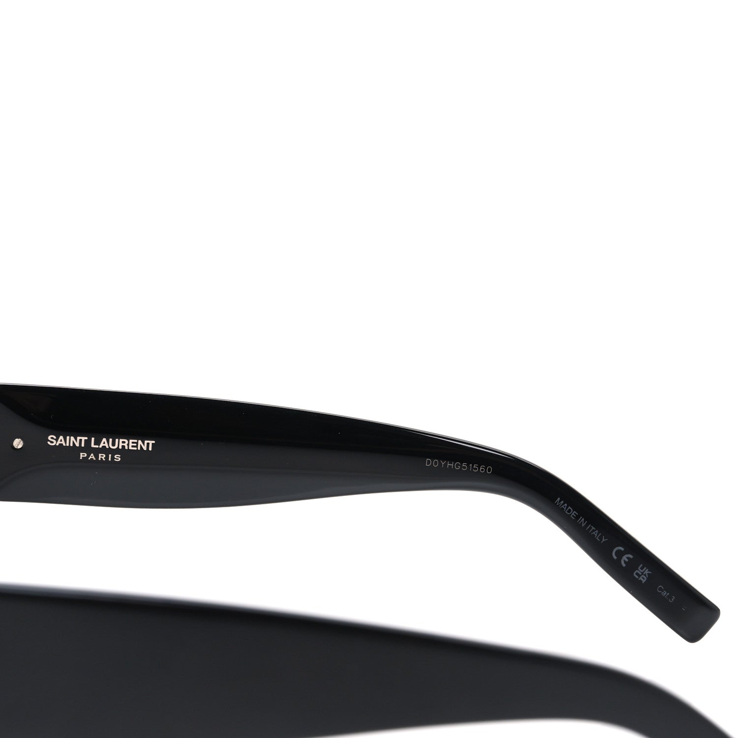 Acetate Sunglasses SL M95 F Black