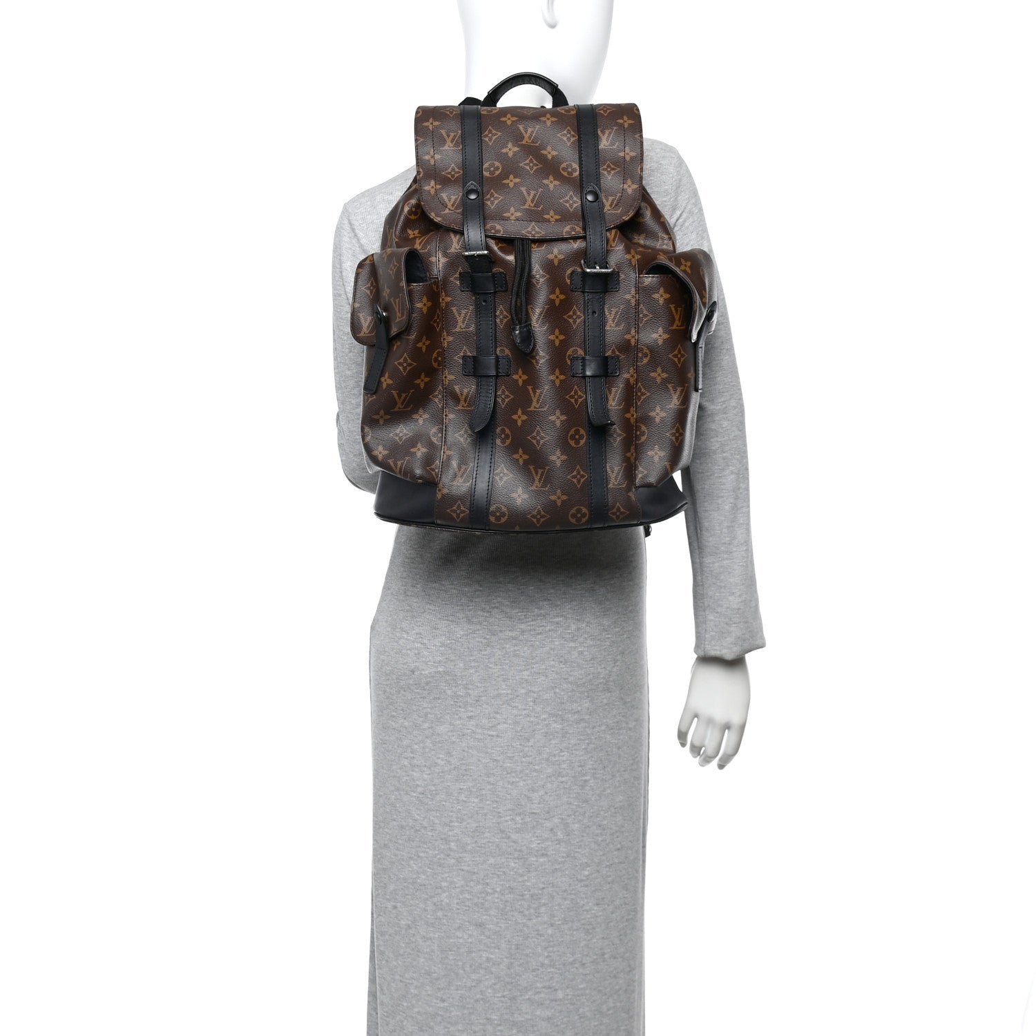 Monogram Macassar Christopher PM Backpack