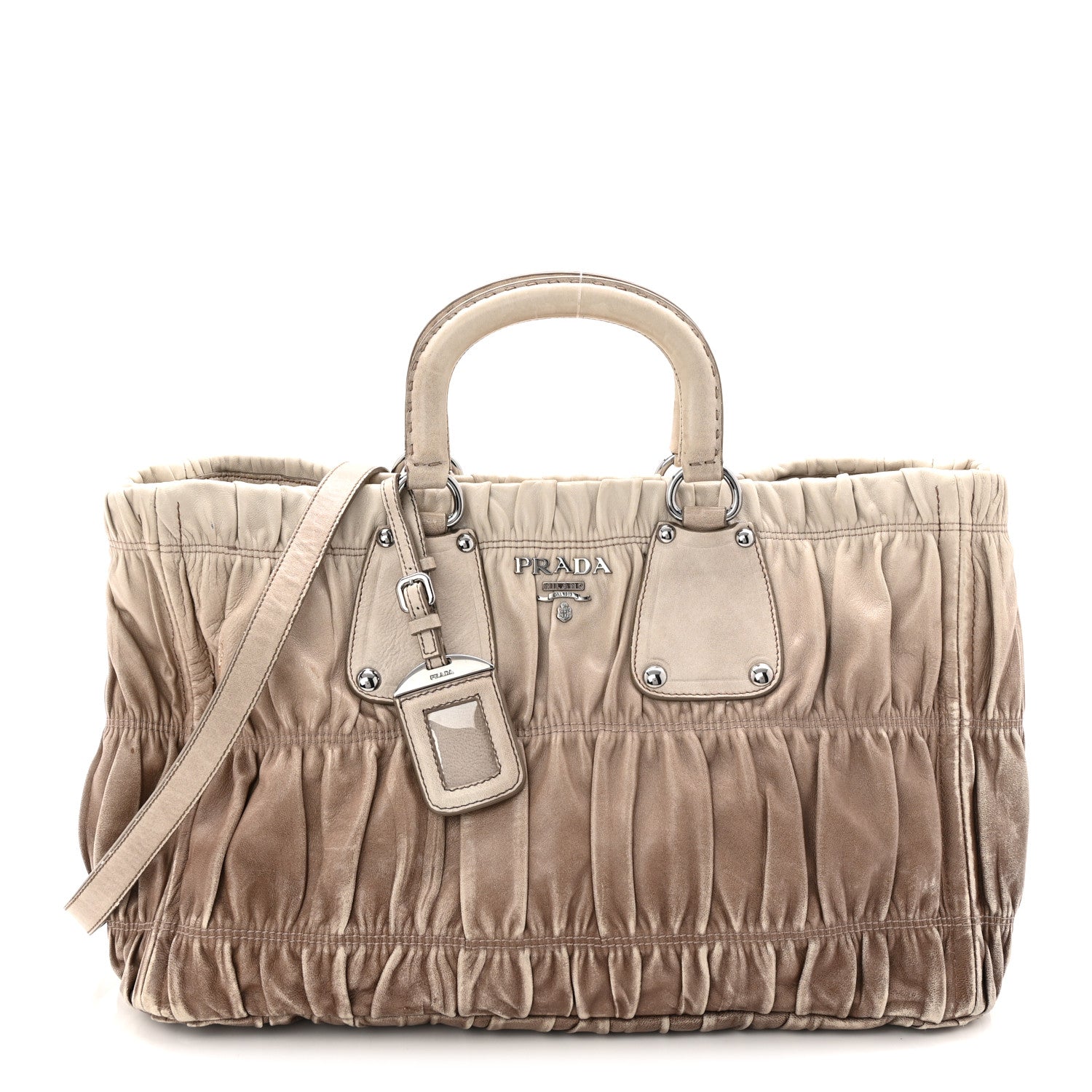 Nappa Gaufre Tote Ghiaccio
