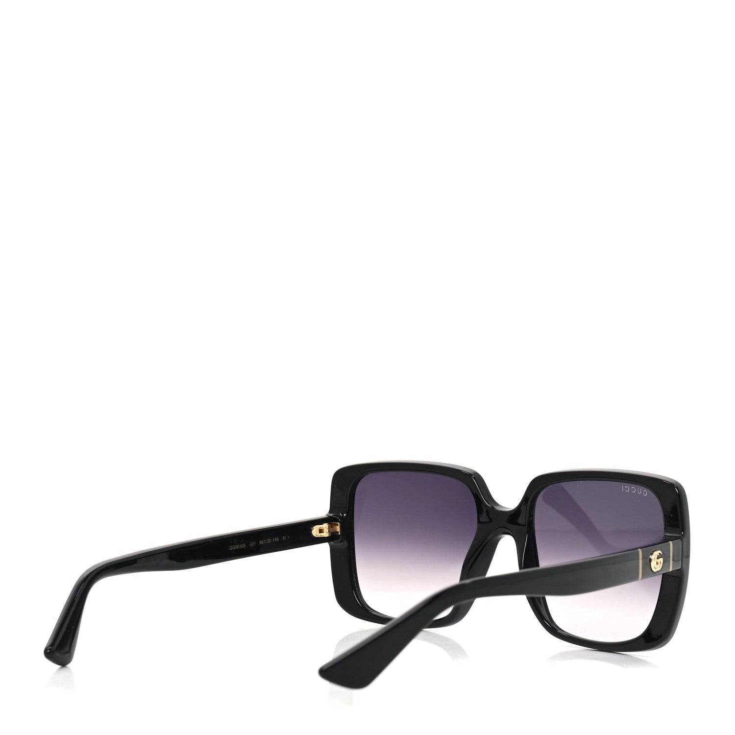 Acetate Square Frame GG0632S Sunglasses Black