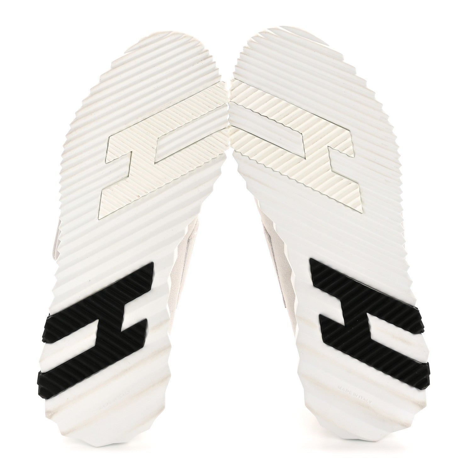 Suede Goatskin Mesh Fabric H Sneakers 38 White