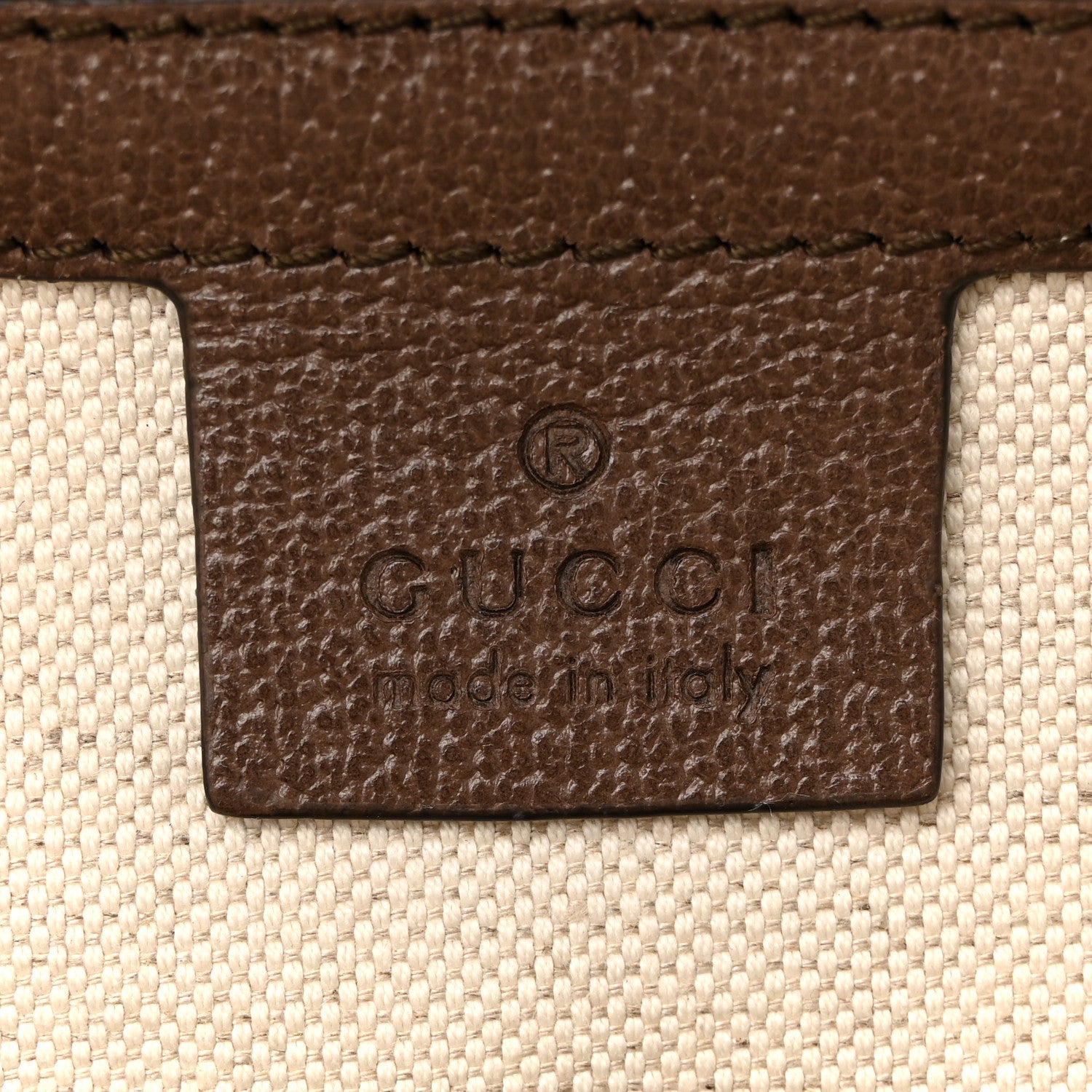 GG Supreme Monogram Calfskin Web Small Ophidia Day BackpacK Beige Ebony New Acero