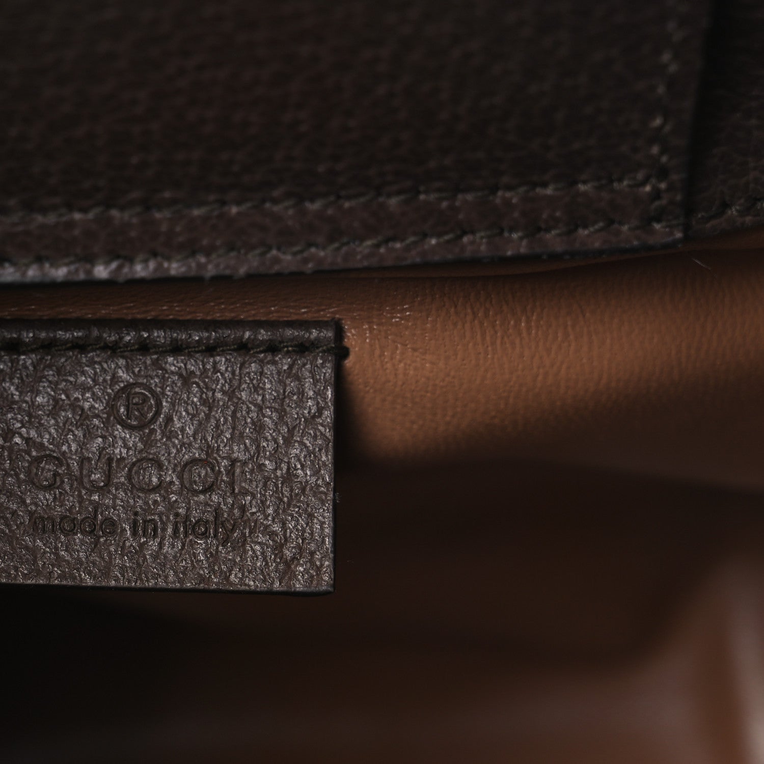 Monogram Jumbo GG Textured Dollar Calfskin Mini Diana Tote Bag Camel Ebony New Acero